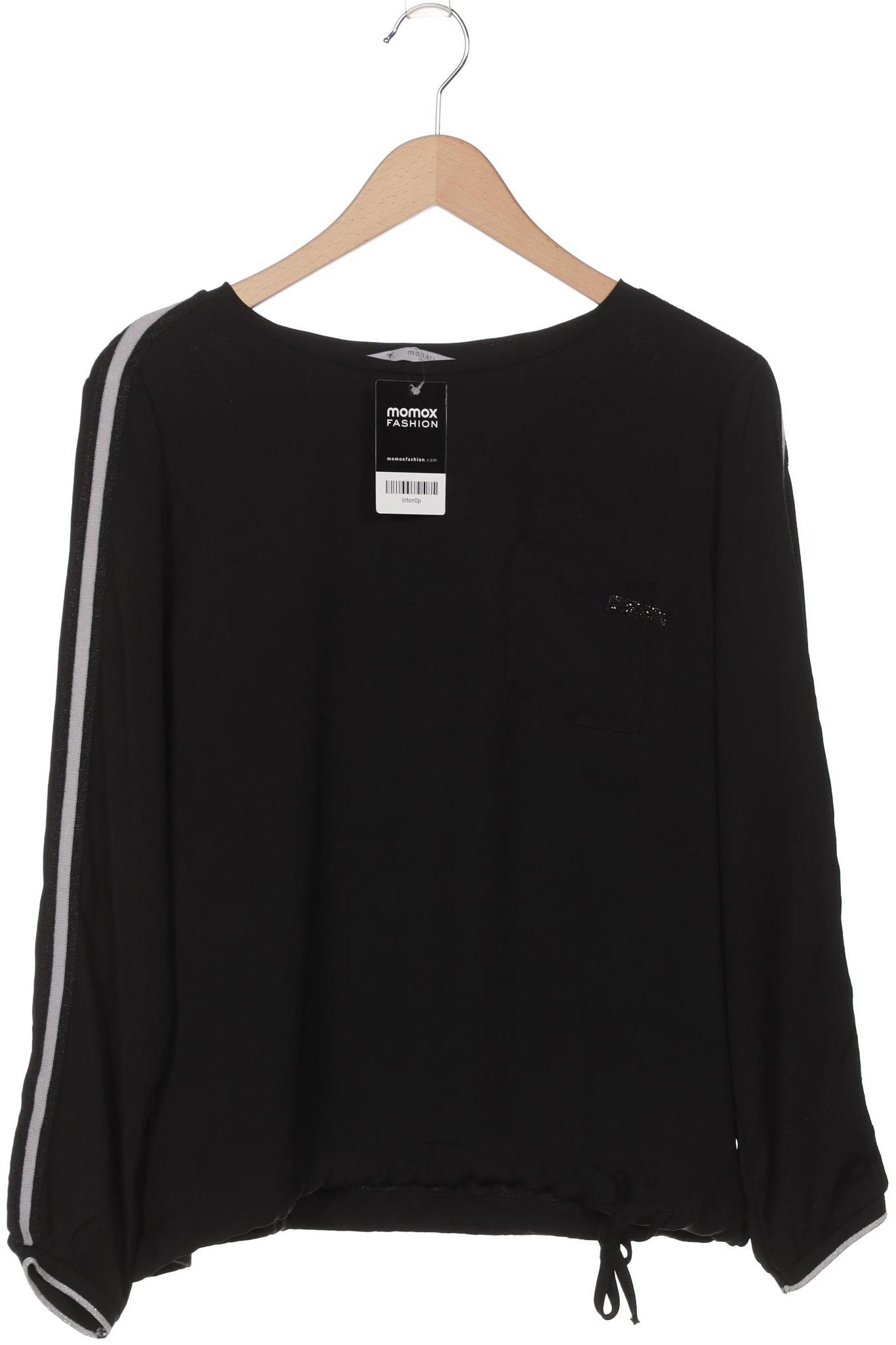 

monari Damen Langarmshirt, schwarz, Gr. 40