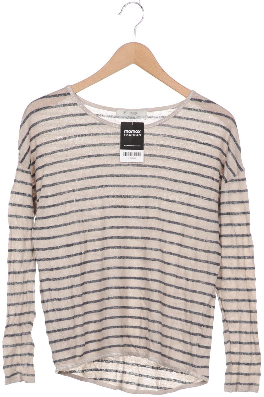 

monari Damen Langarmshirt, grau, Gr. 38