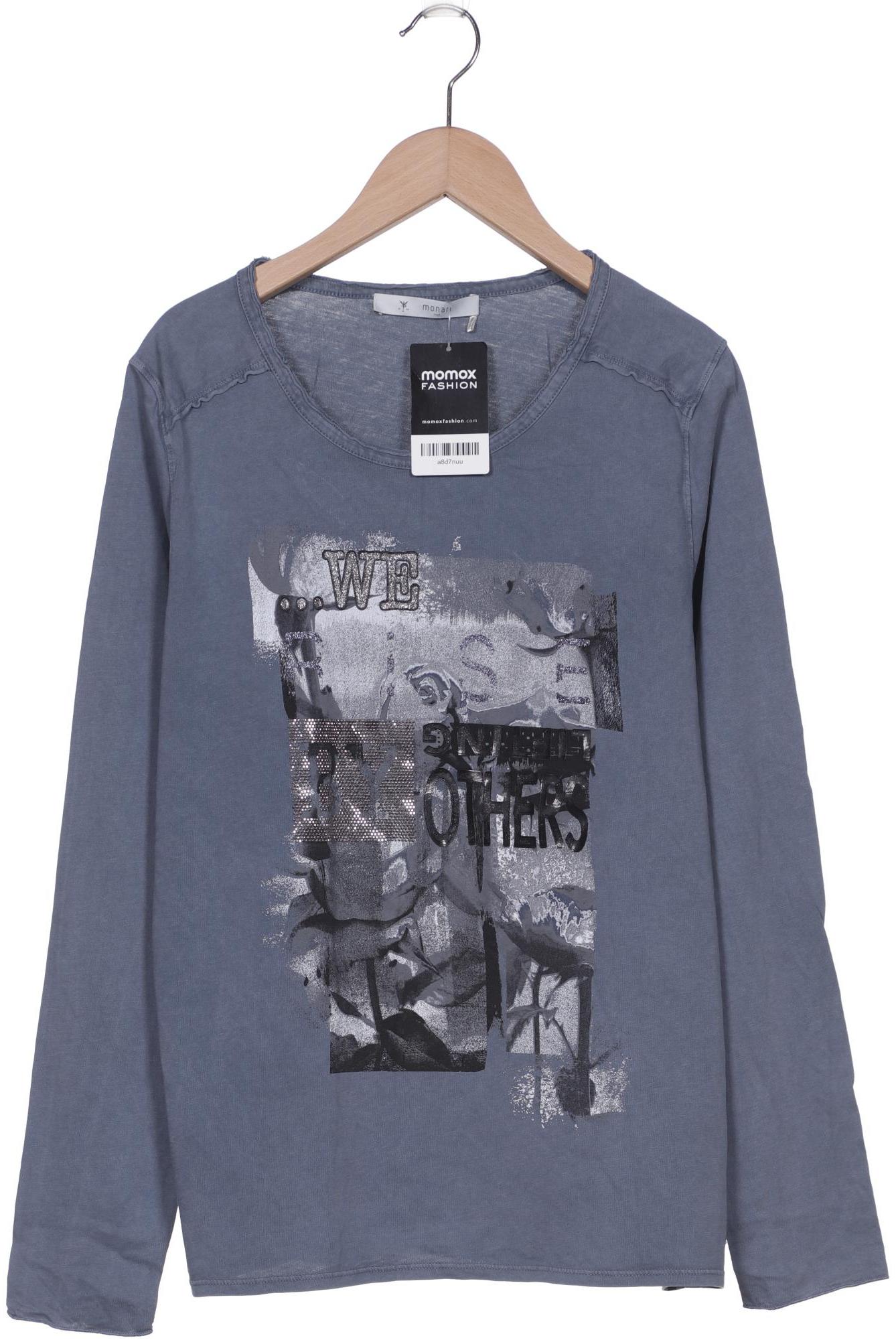 

monari Damen Langarmshirt, blau