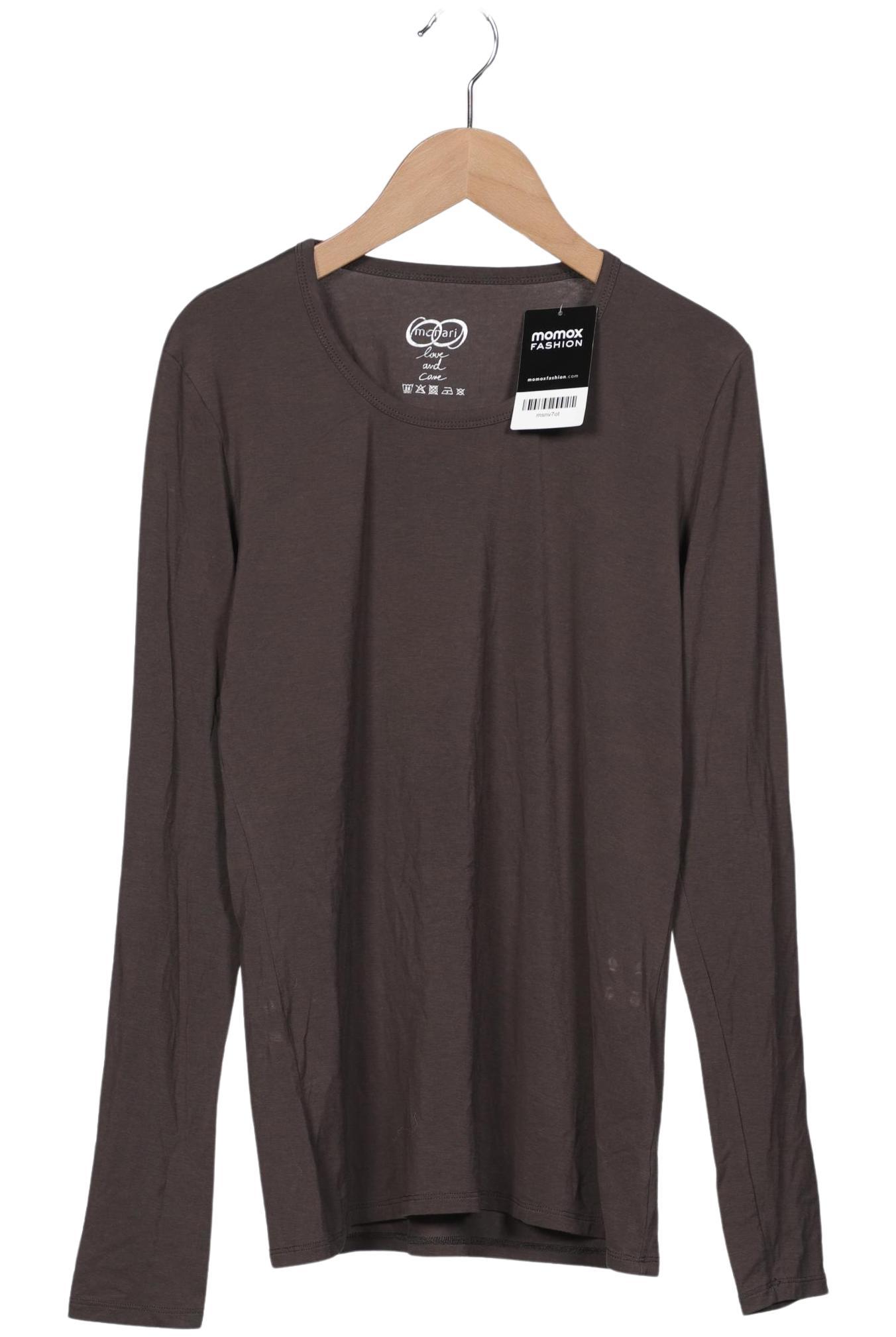 

monari Damen Langarmshirt, braun, Gr. 40