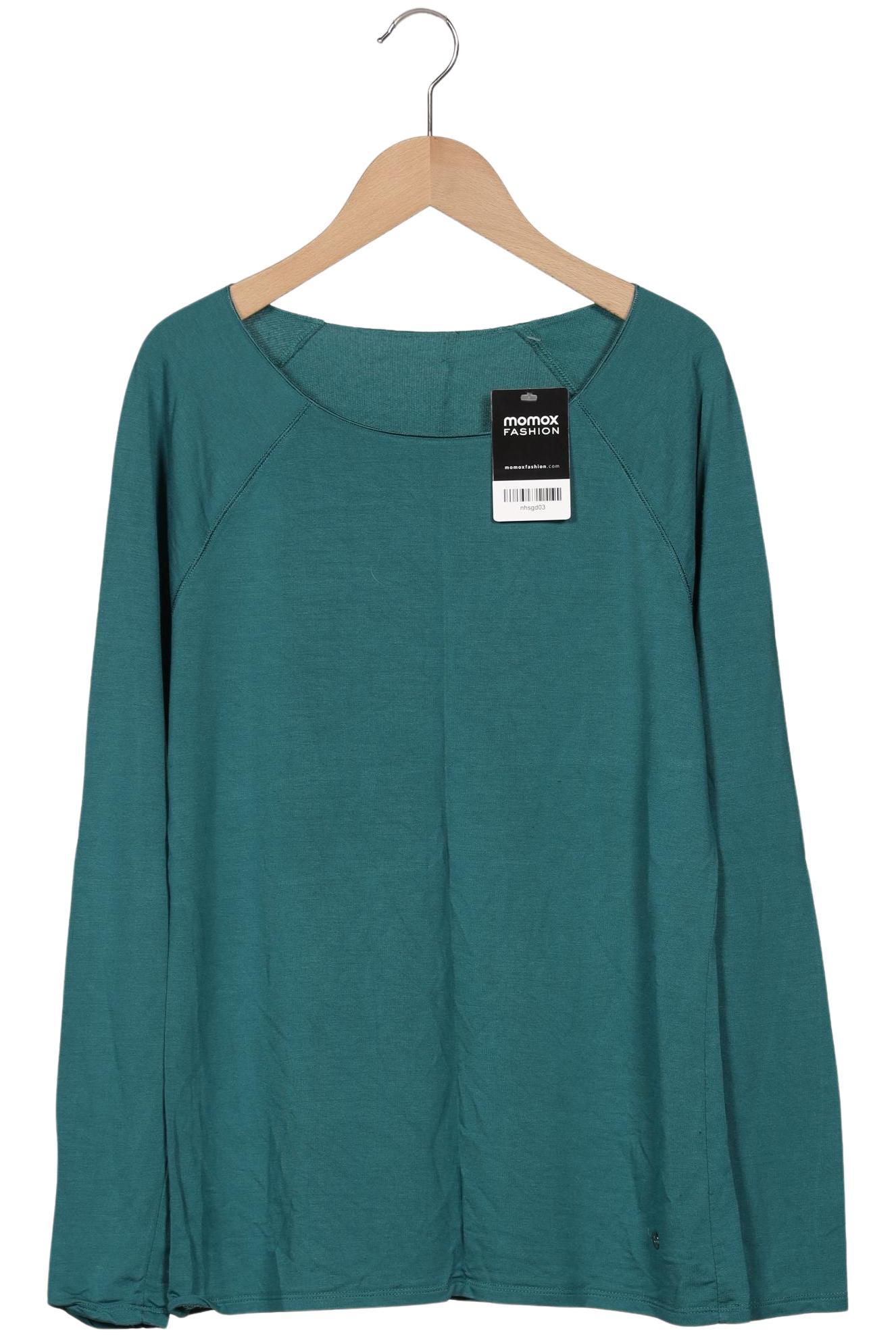 

monari Damen Langarmshirt, türkis, Gr. 38