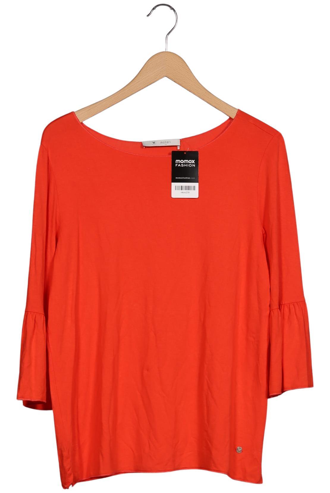 

monari Damen Langarmshirt, rot, Gr. 42