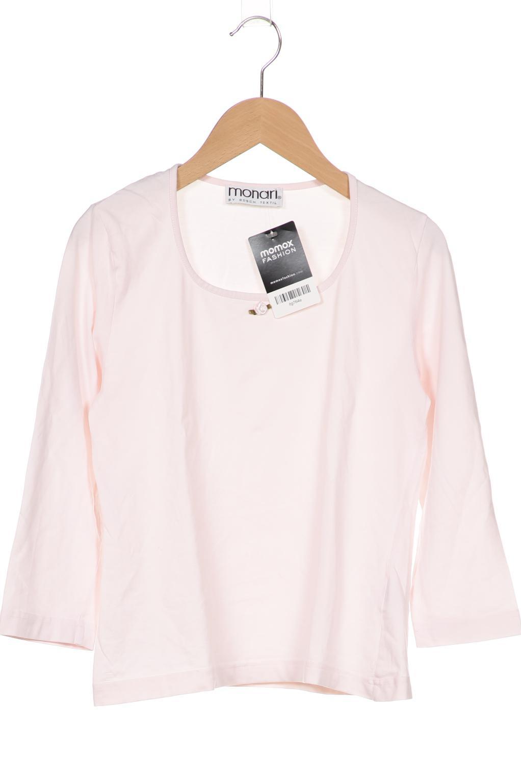 

monari Damen Langarmshirt, pink, Gr. 36