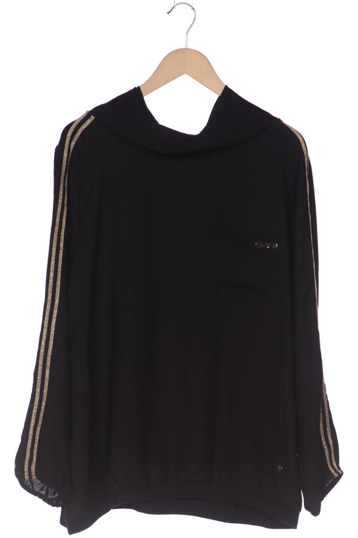 

monari Damen Langarmshirt, schwarz, Gr. 46