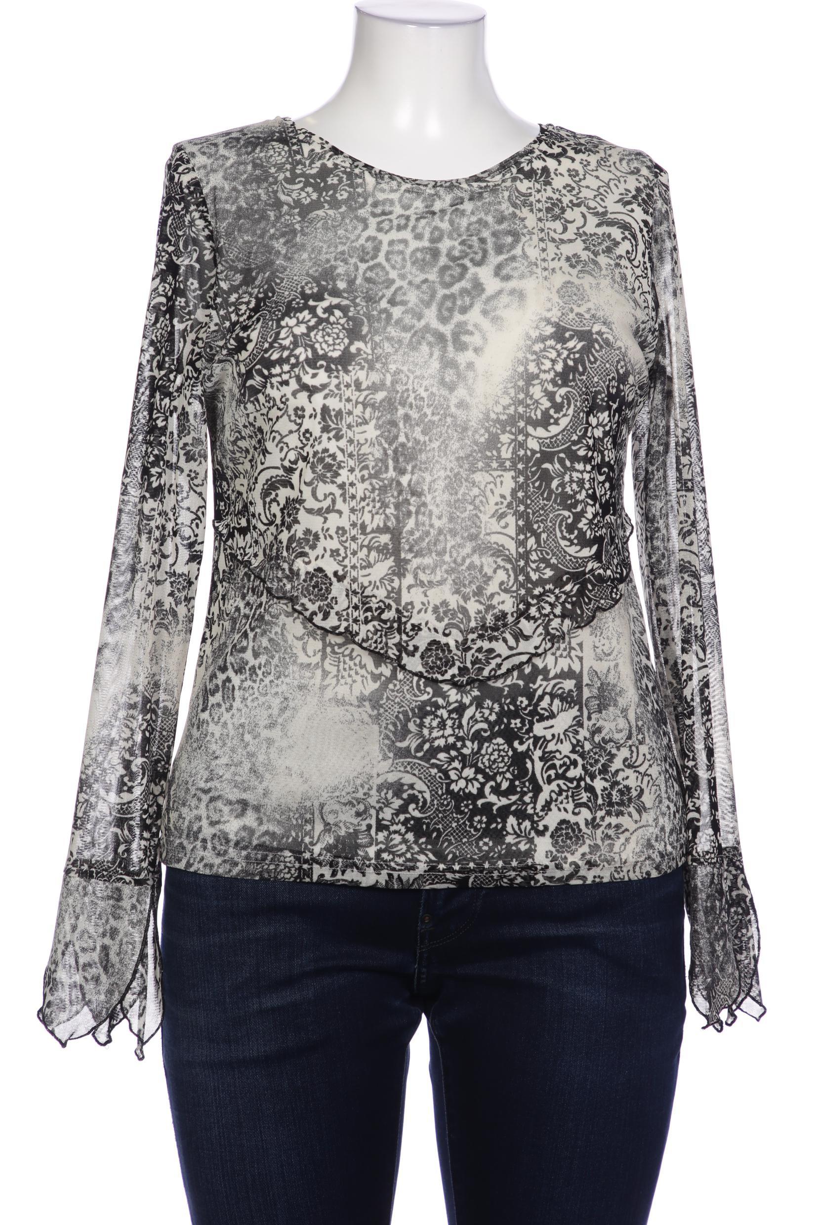 

monari Damen Langarmshirt, grau, Gr. 44