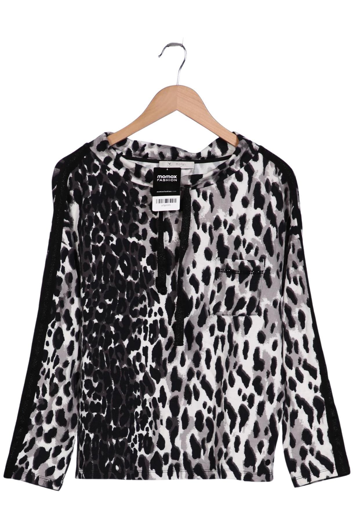 

monari Damen Langarmshirt, grau, Gr. 40