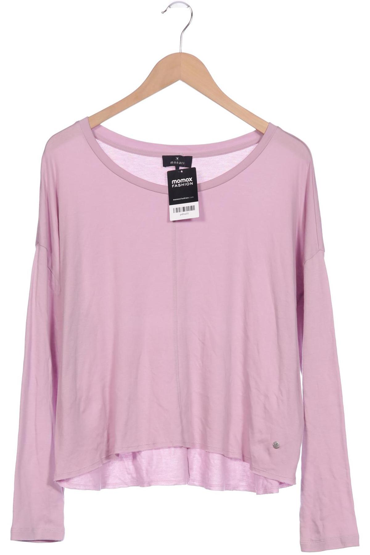 

monari Damen Langarmshirt, pink, Gr. 38