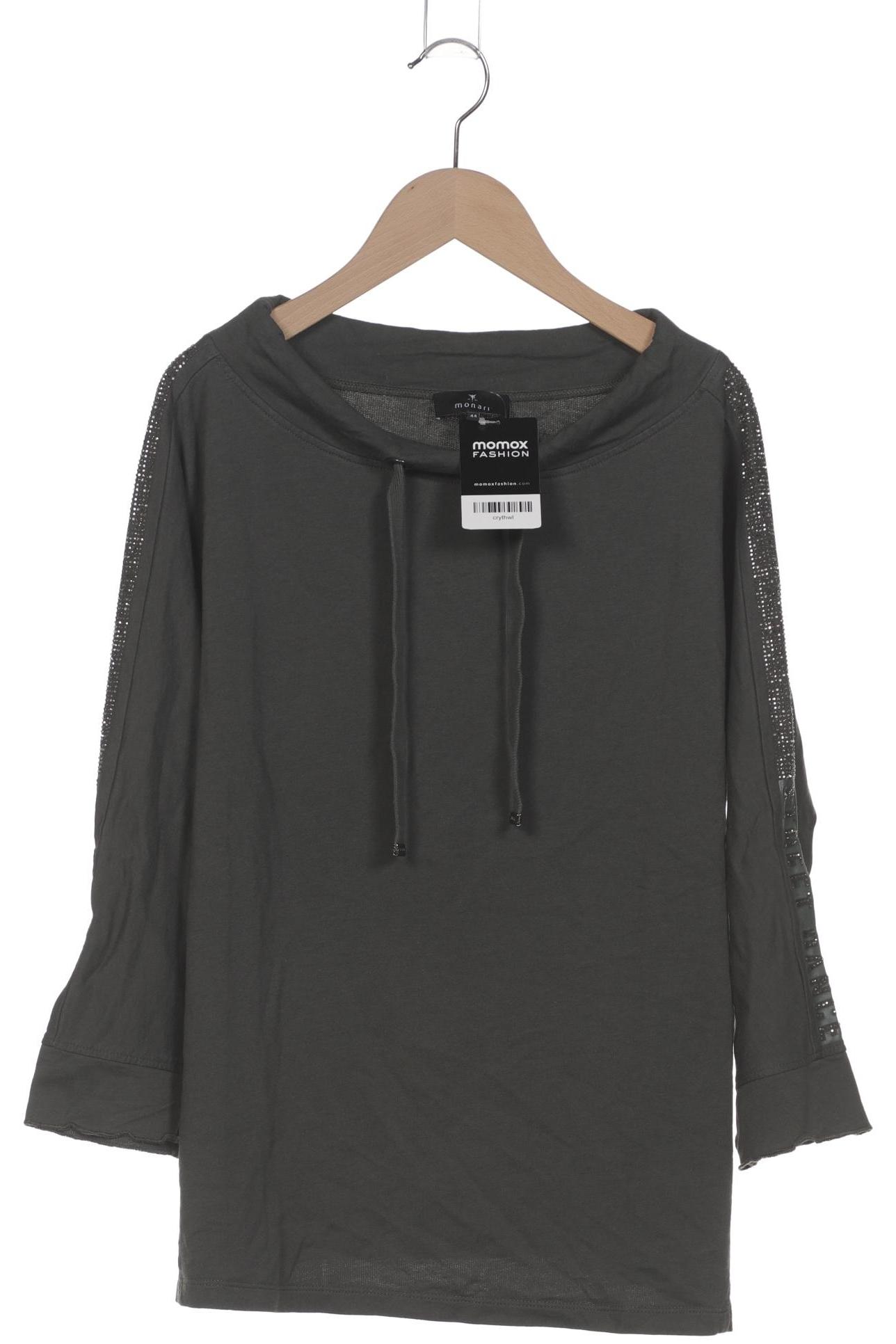 

monari Damen Langarmshirt, grün, Gr. 44