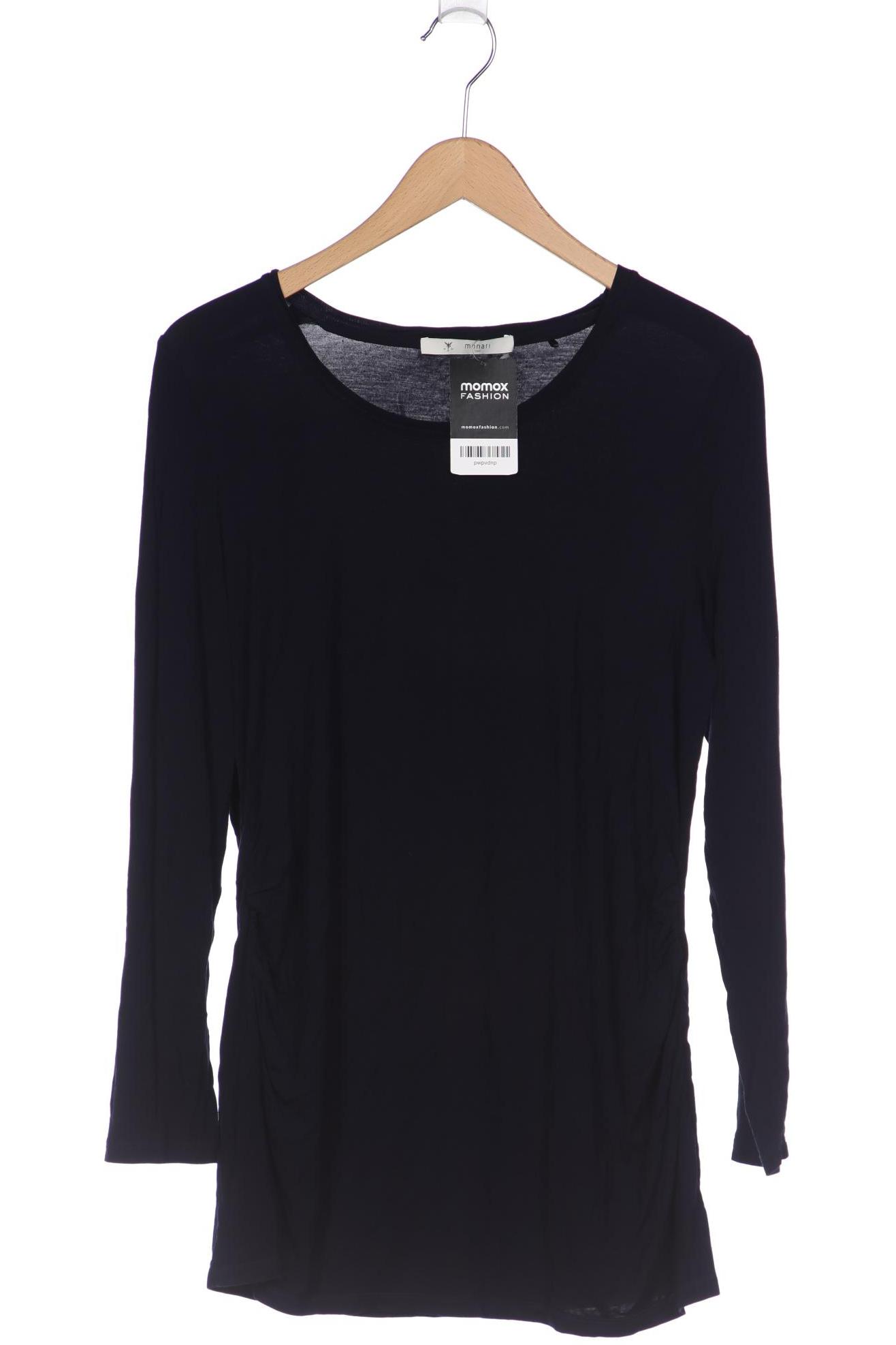 

monari Damen Langarmshirt, marineblau