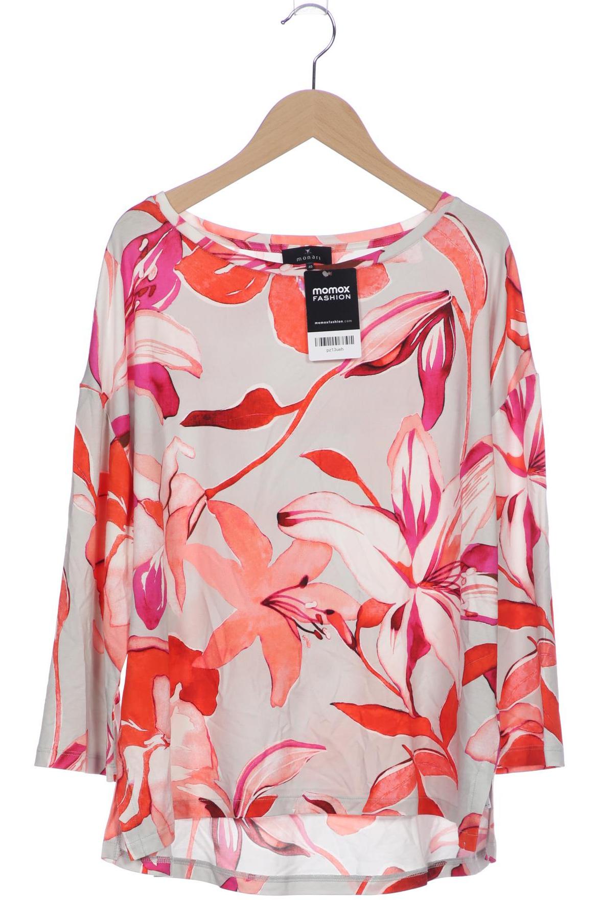 

monari Damen Langarmshirt, mehrfarbig, Gr. 40