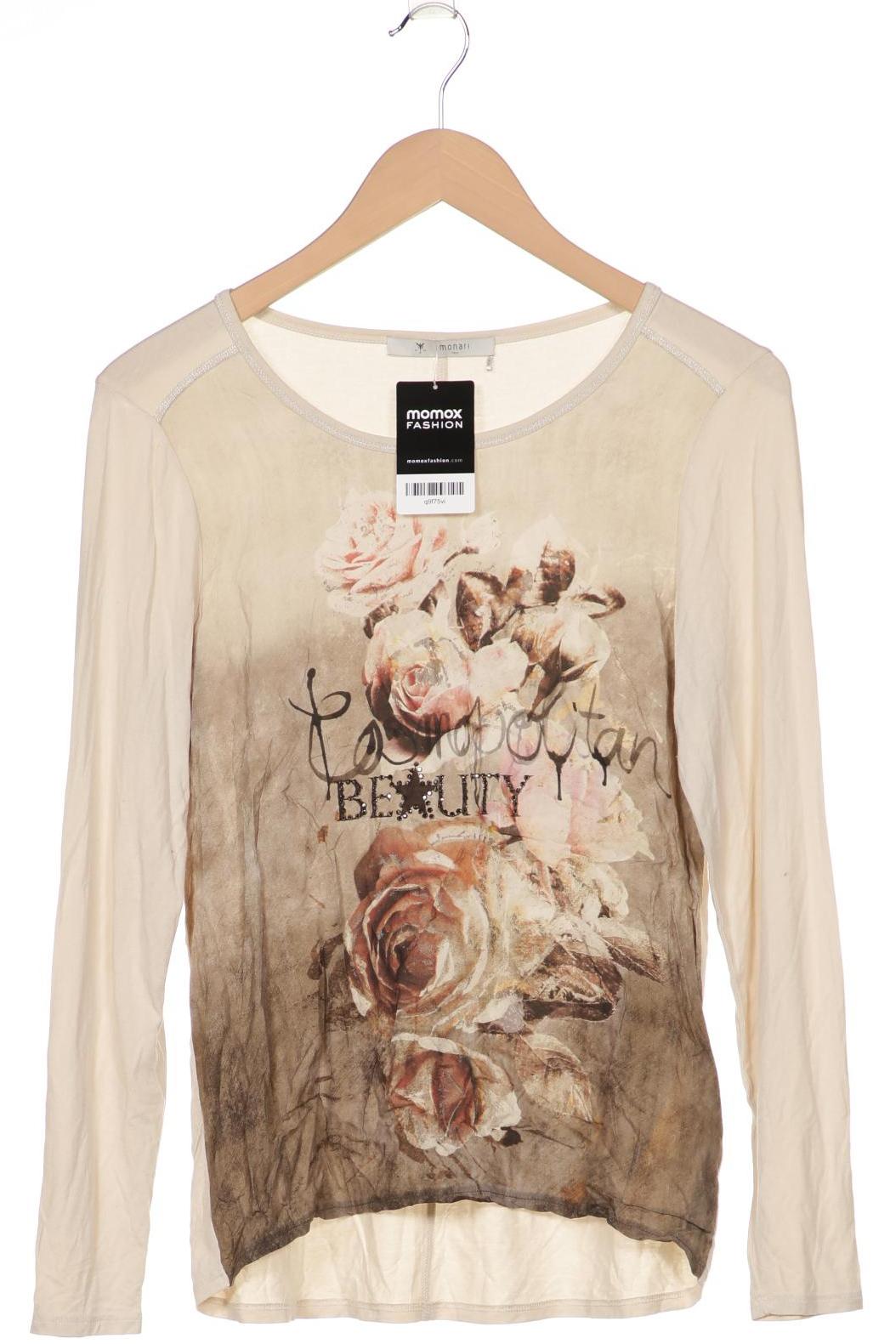 

monari Damen Langarmshirt, beige