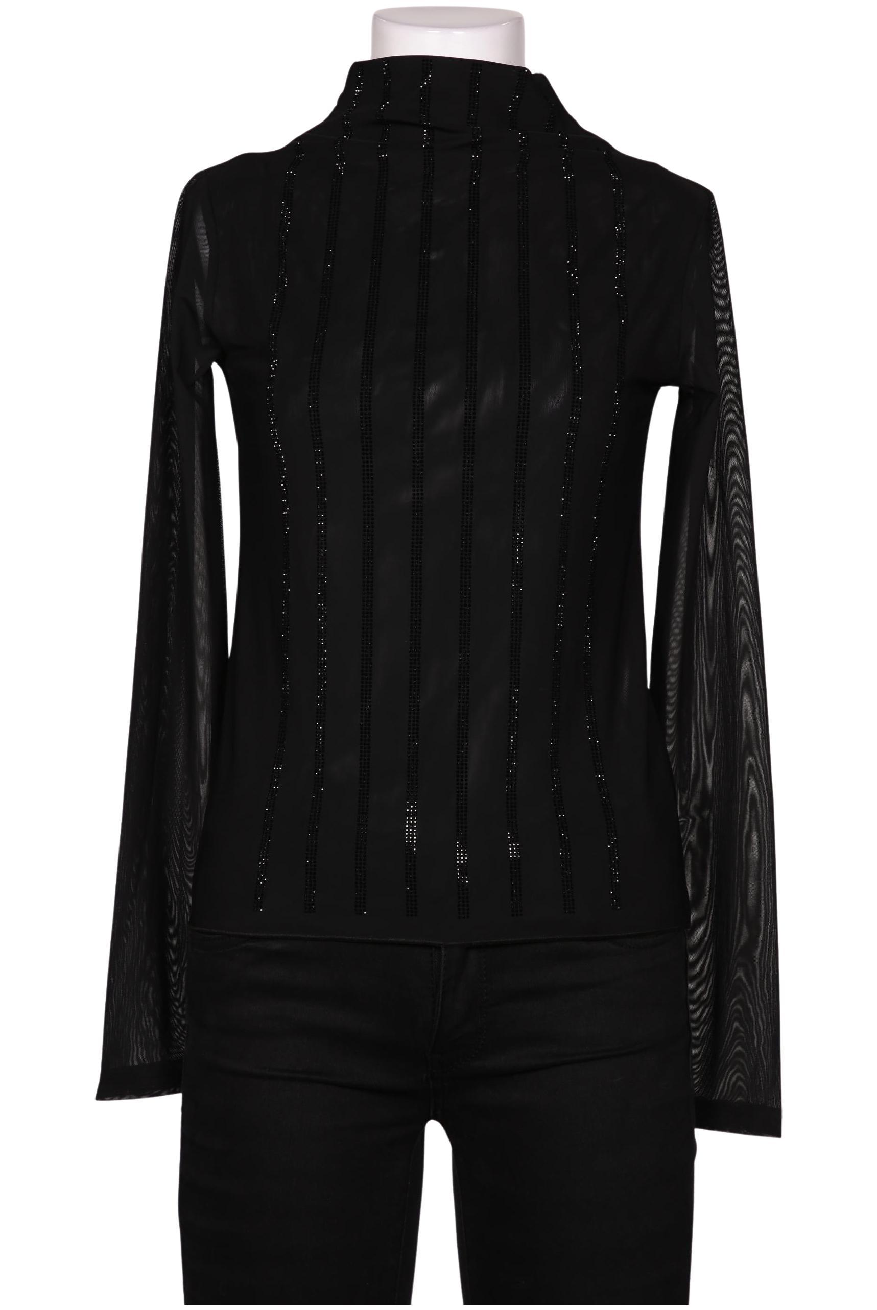

monari Damen Langarmshirt, schwarz, Gr. 34