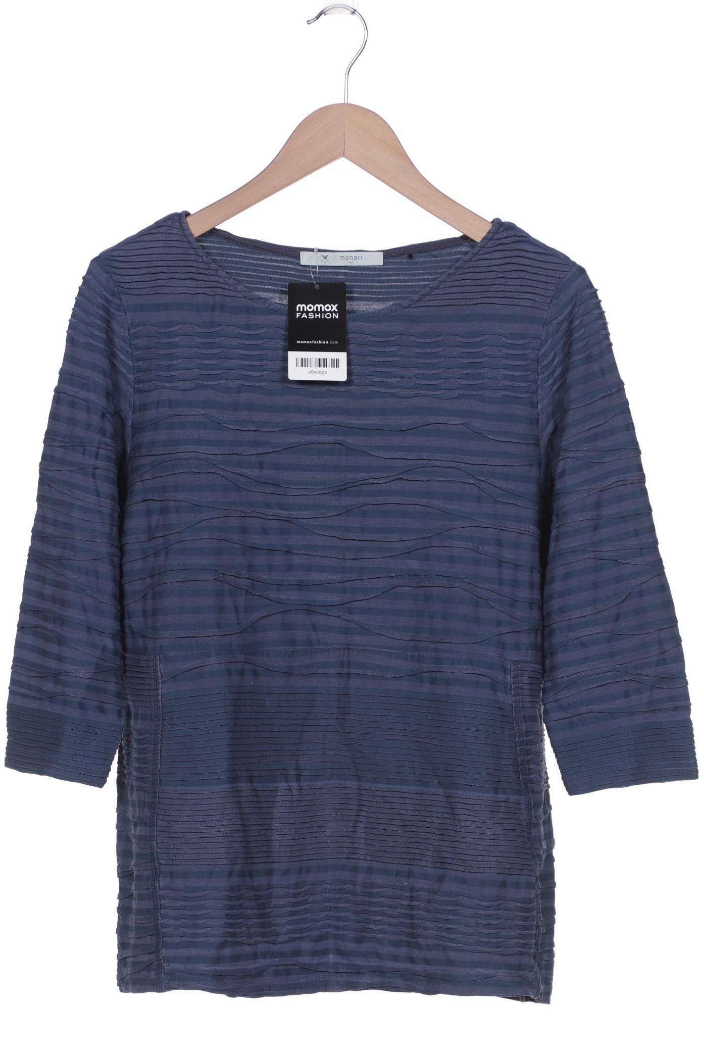 

monari Damen Langarmshirt, marineblau