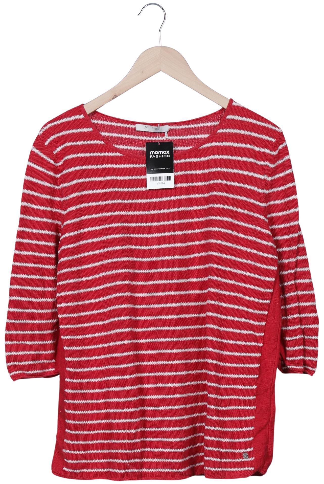 

monari Damen Langarmshirt, rot, Gr. 44