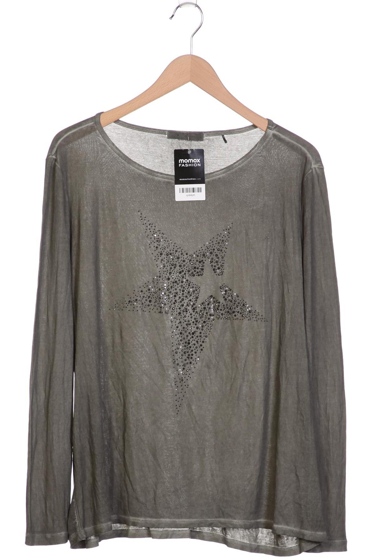 

monari Damen Langarmshirt, grau, Gr. 46