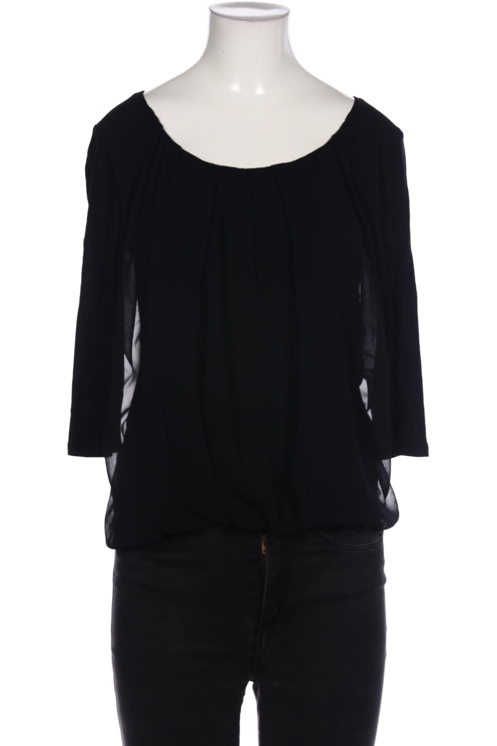 

monari Damen Langarmshirt, schwarz, Gr. 36