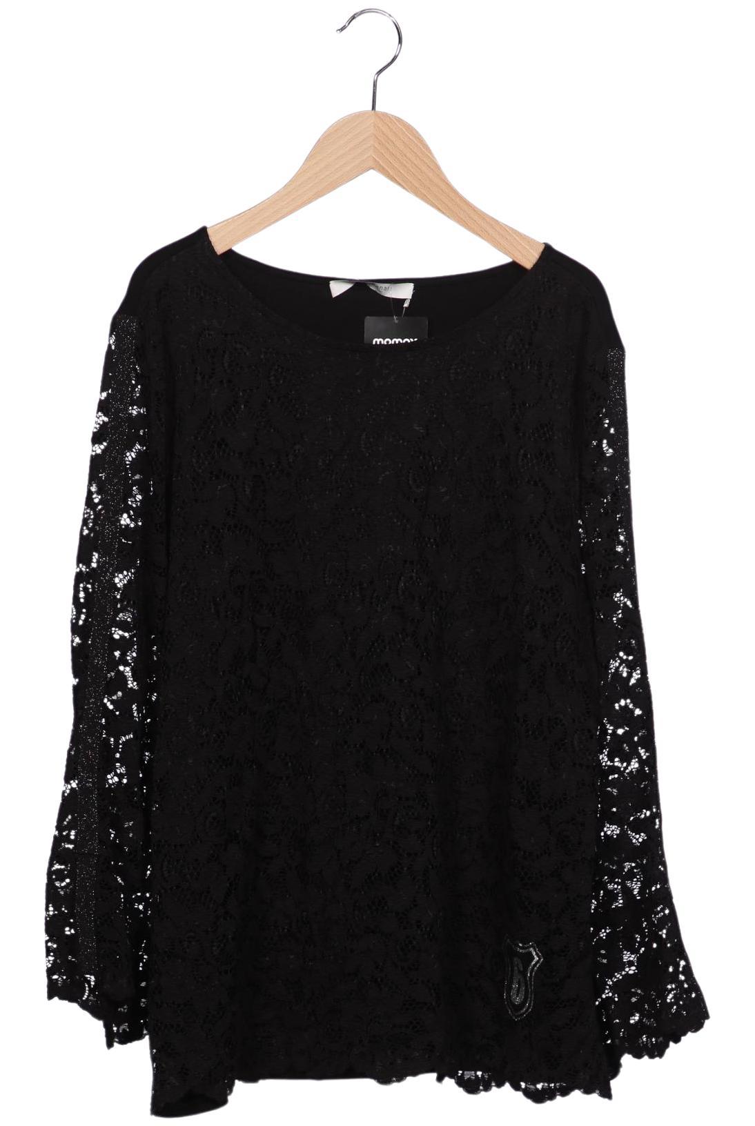 

monari Damen Langarmshirt, schwarz, Gr. 42