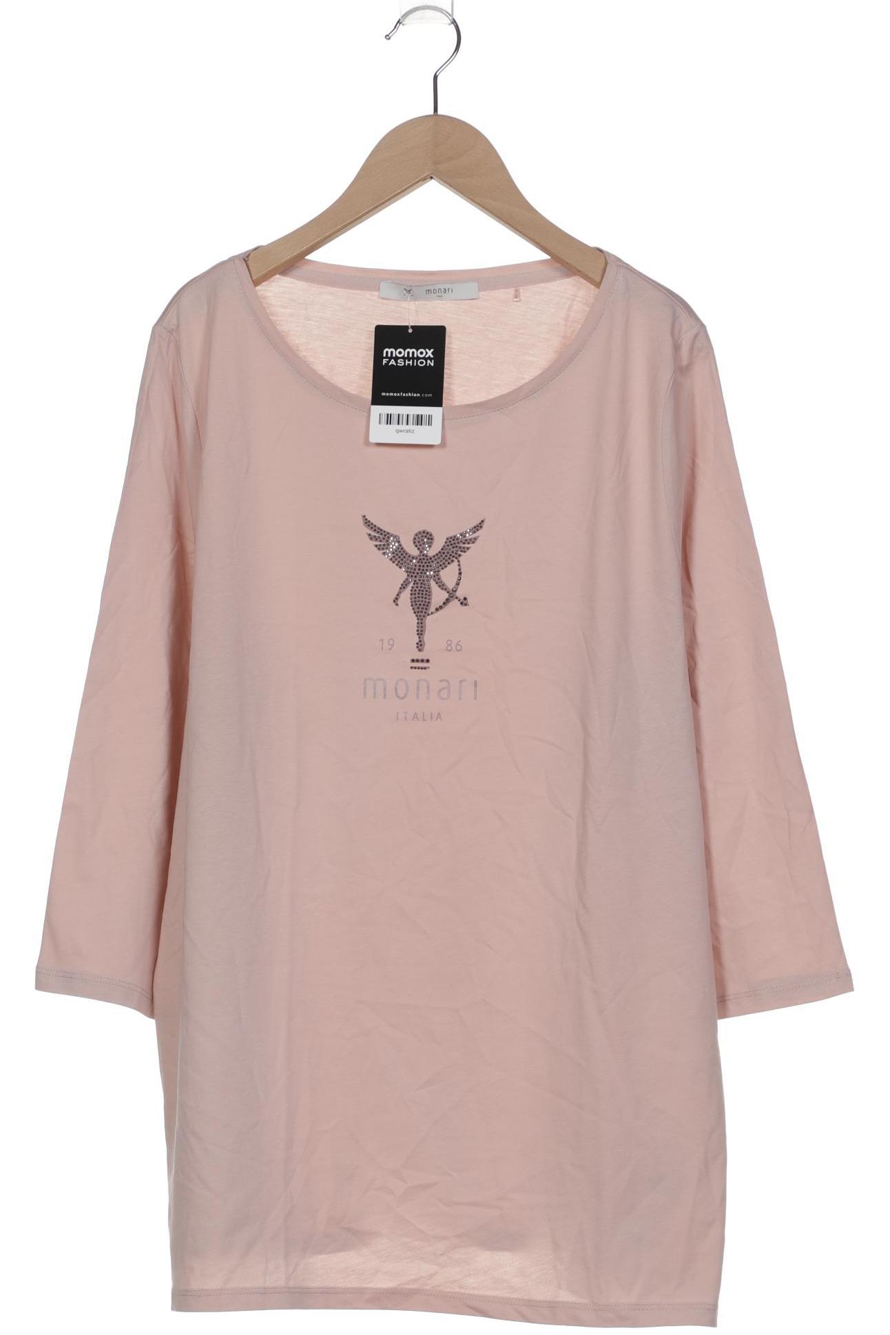 

monari Damen Langarmshirt, pink, Gr. 48