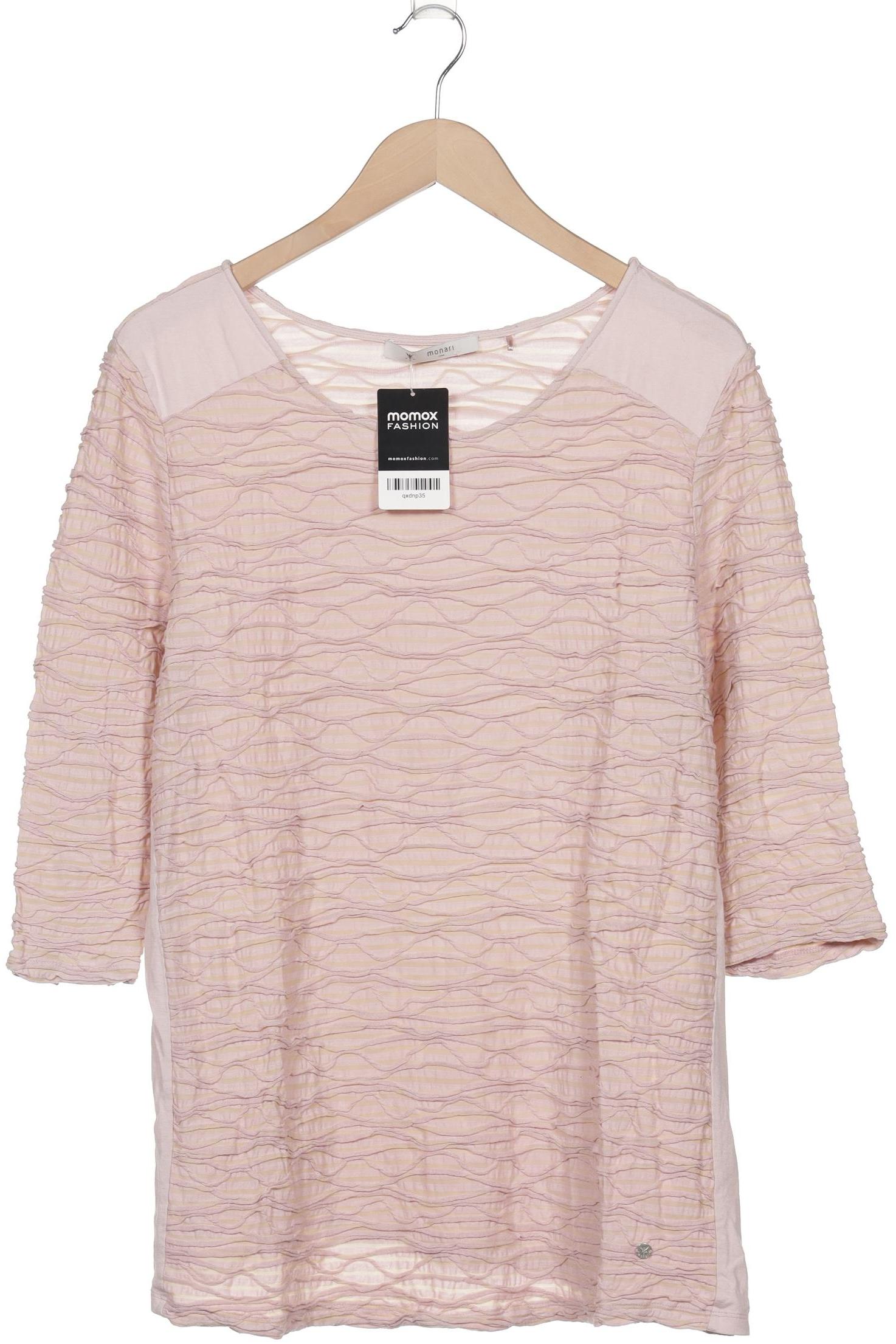 

monari Damen Langarmshirt, pink, Gr. 44
