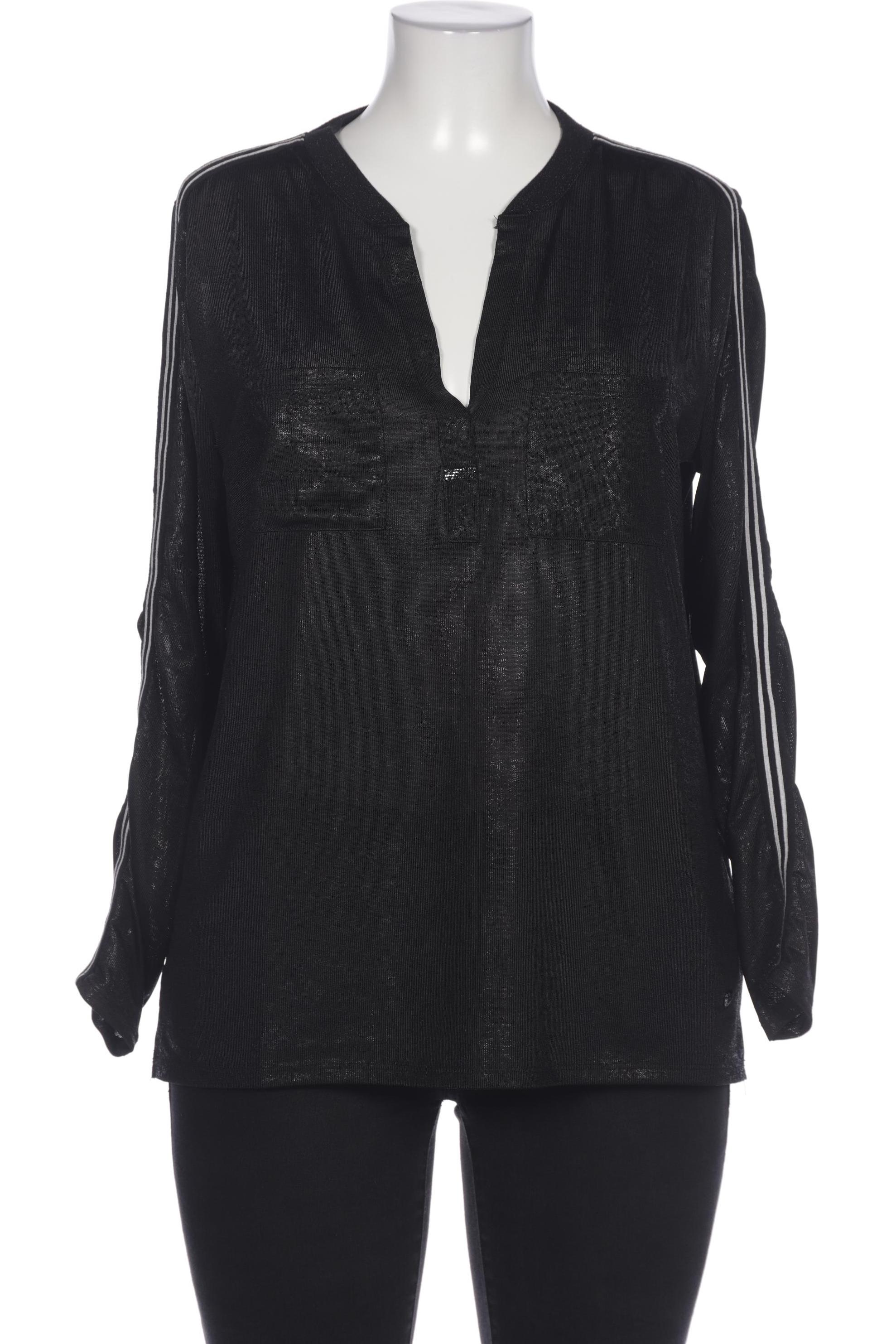 

monari Damen Langarmshirt, schwarz