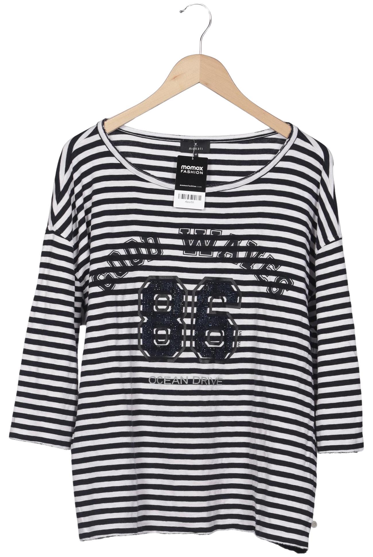 

monari Damen Langarmshirt, marineblau, Gr. 46