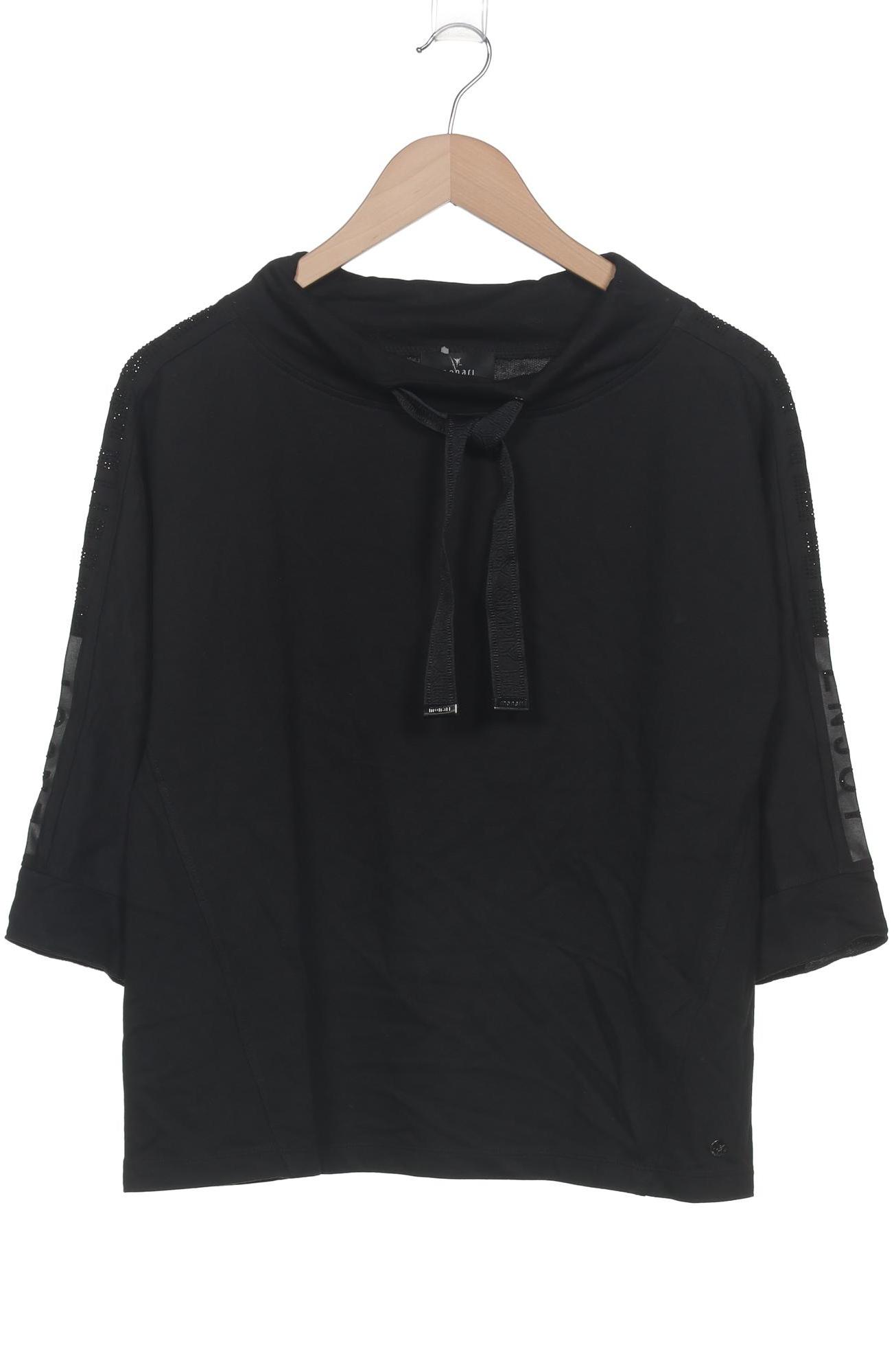 

monari Damen Langarmshirt, schwarz, Gr. 36