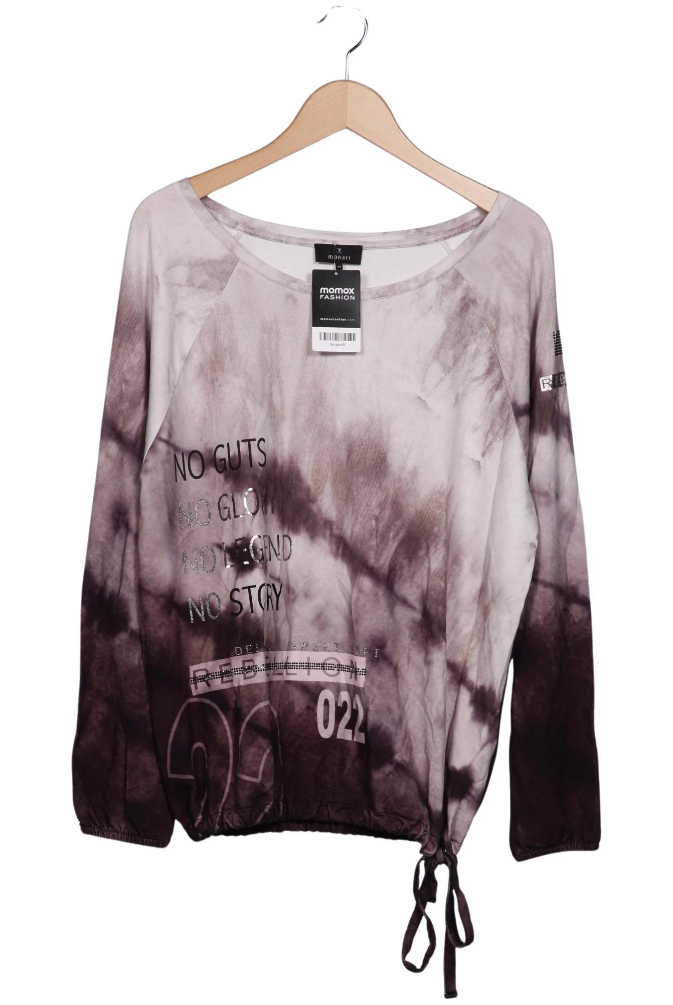 

monari Damen Langarmshirt, mehrfarbig, Gr. 40