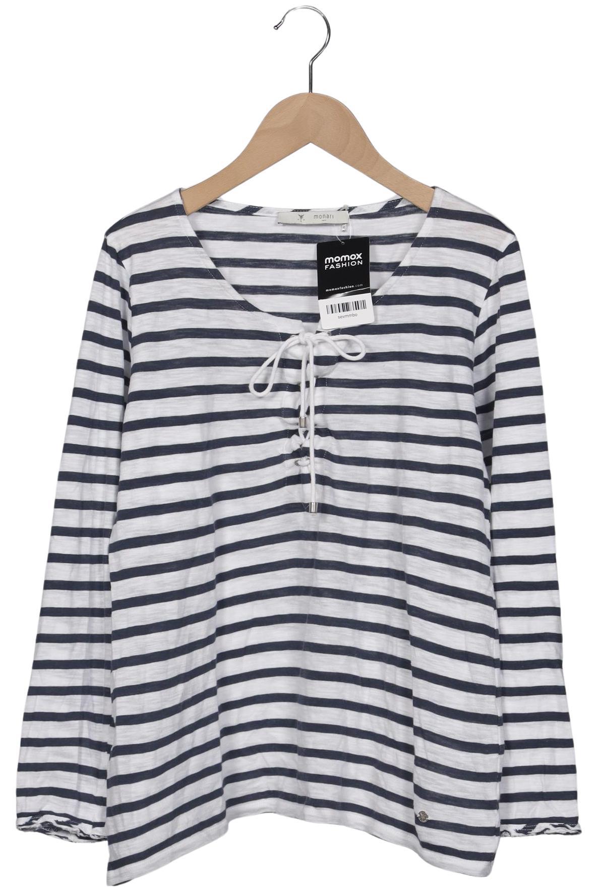 

monari Damen Langarmshirt, marineblau, Gr. 44