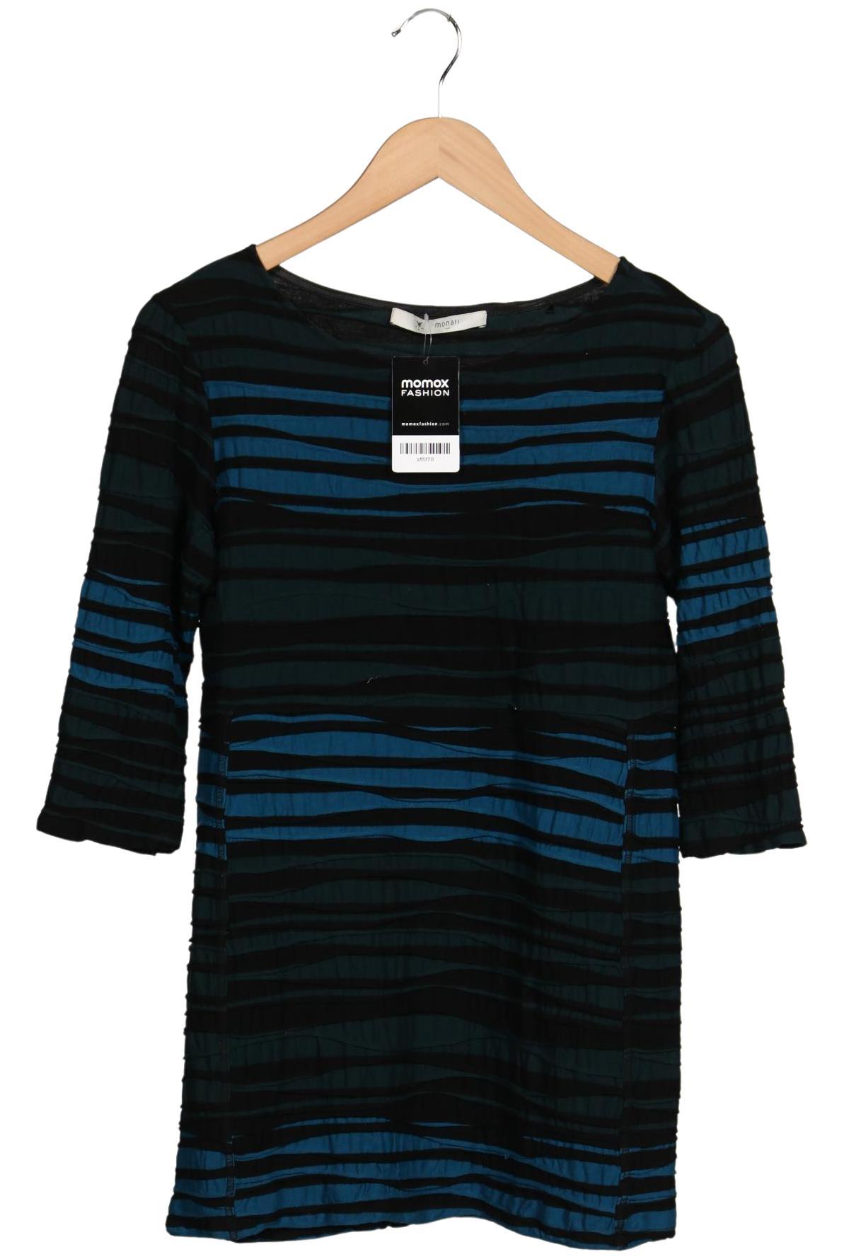 

monari Damen Langarmshirt, blau, Gr. 42