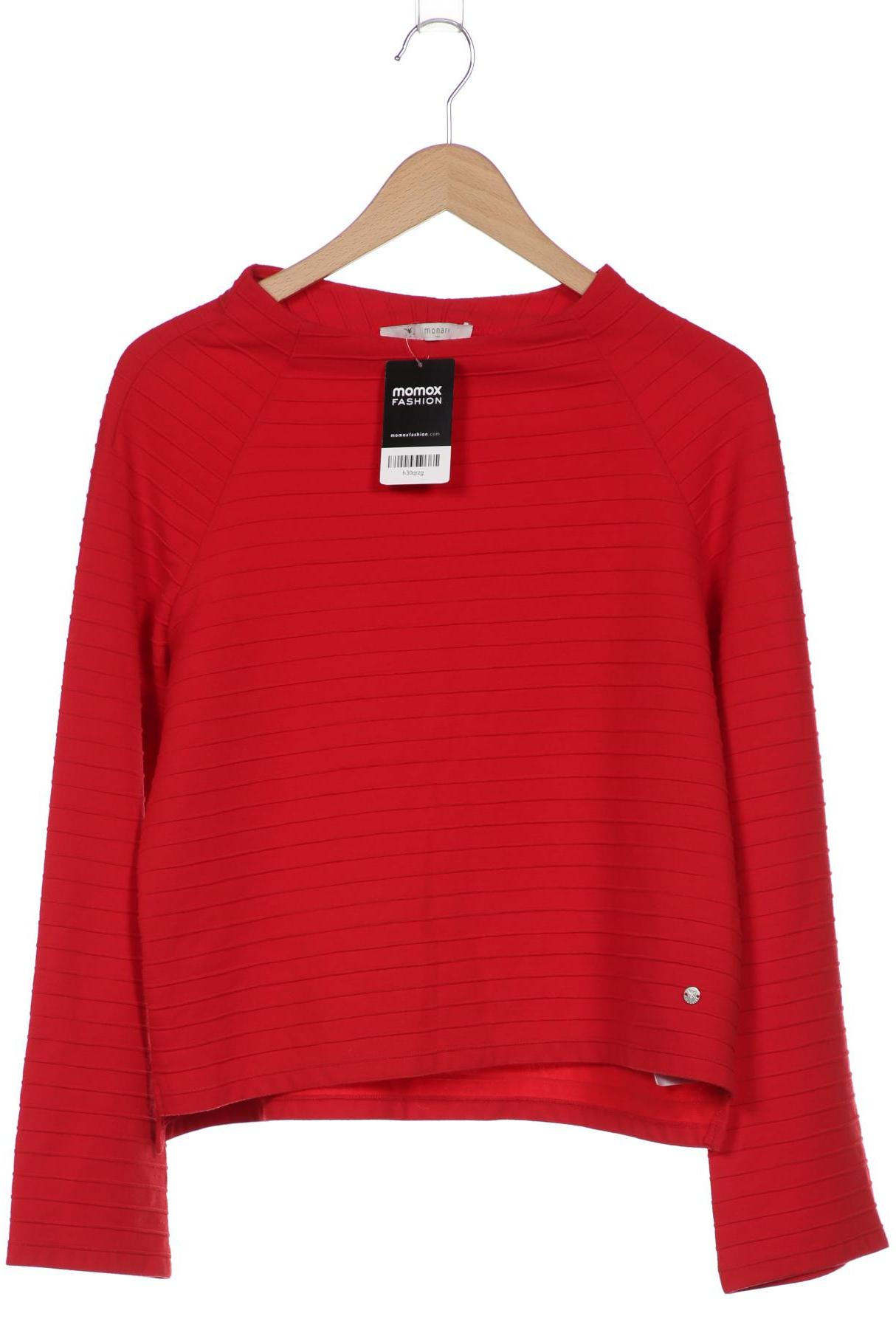 

monari Damen Langarmshirt, rot, Gr. 36