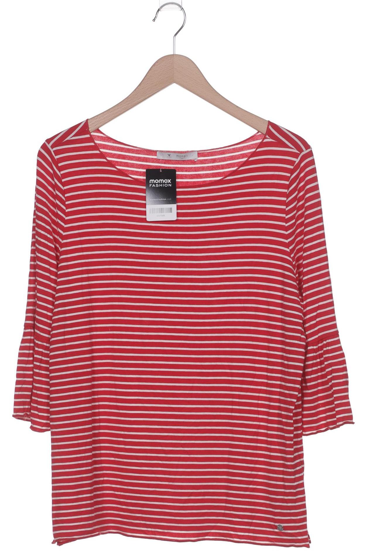 

monari Damen Langarmshirt, rot, Gr. 42