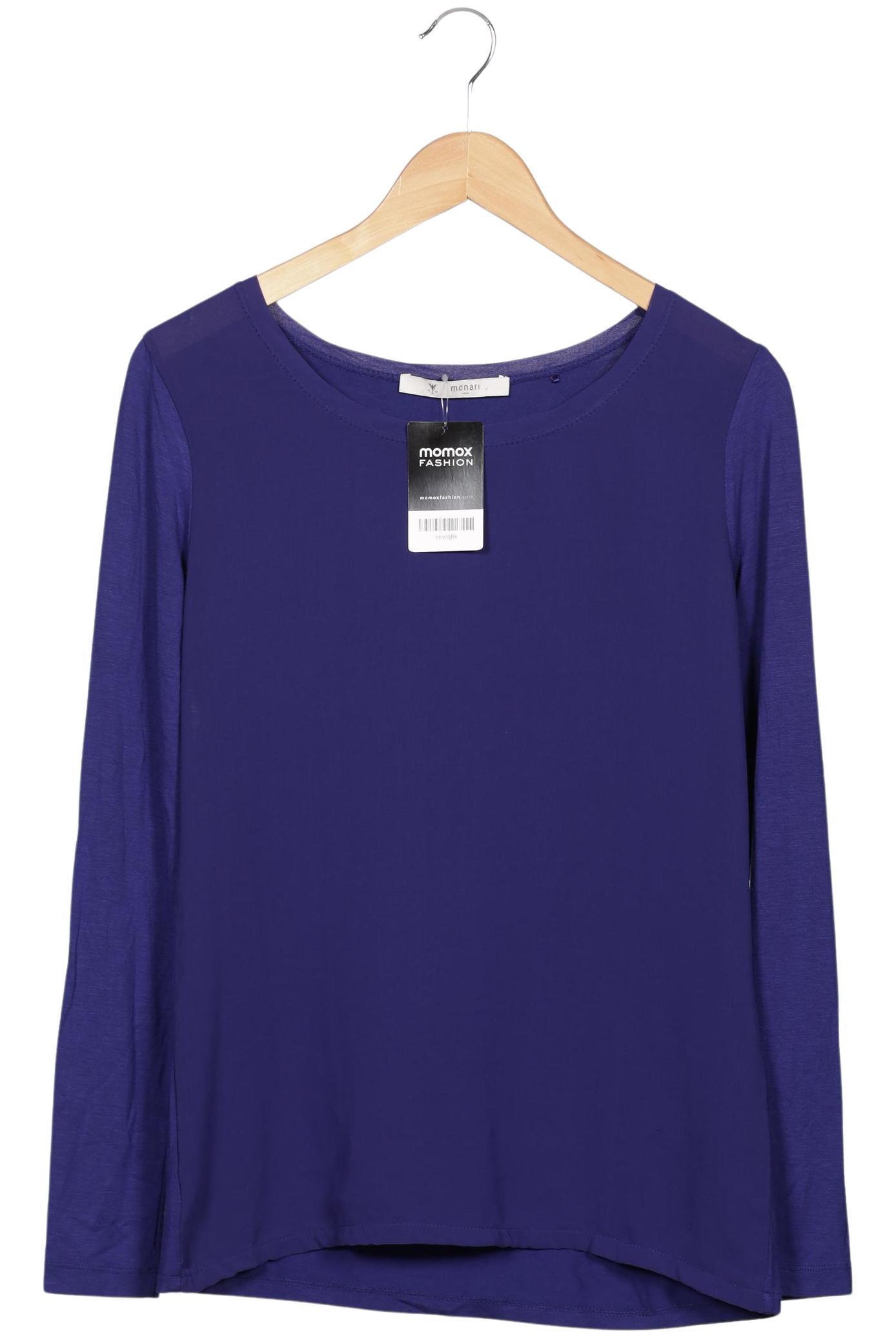 

monari Damen Langarmshirt, flieder, Gr. 38
