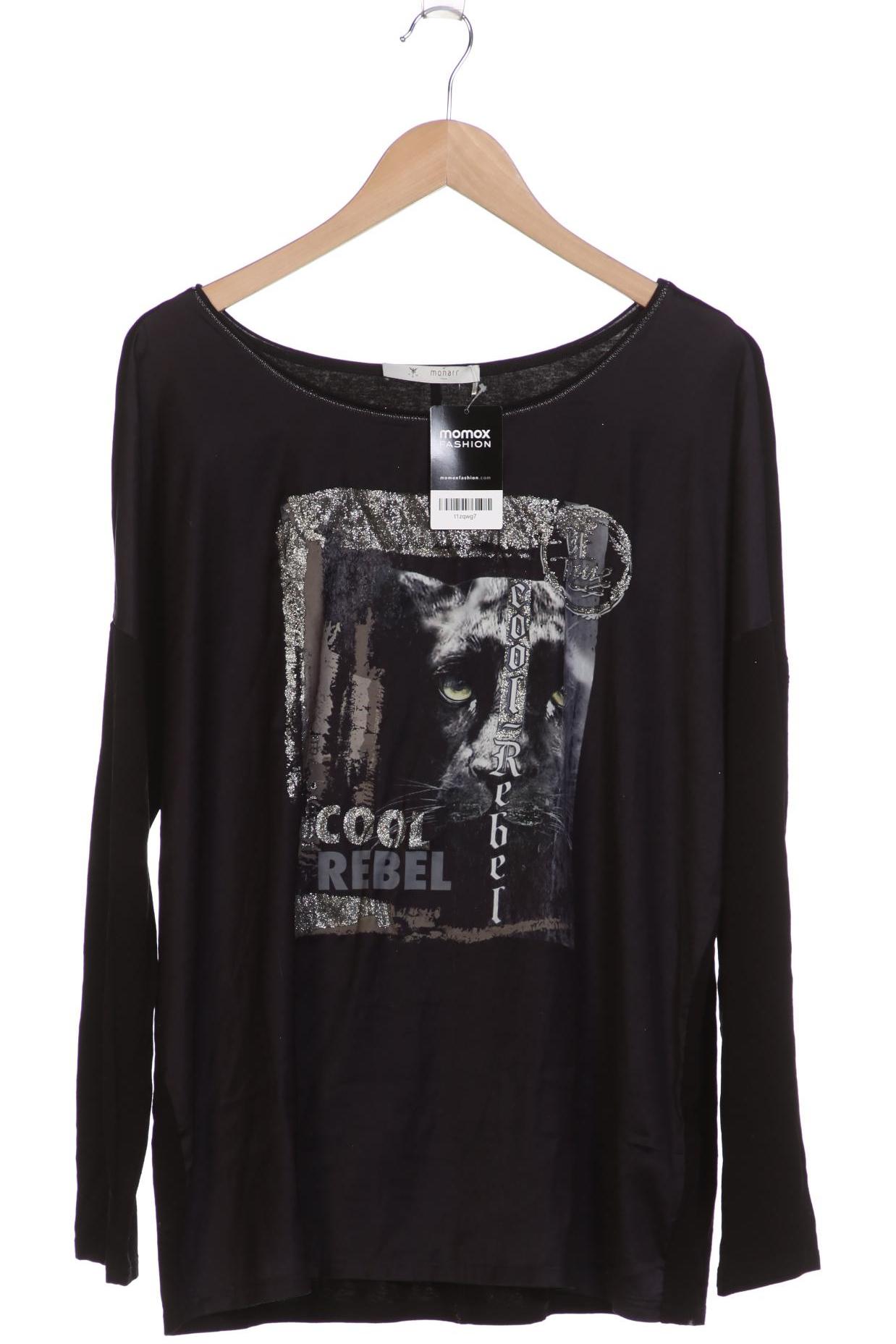 

monari Damen Langarmshirt, schwarz, Gr. 44