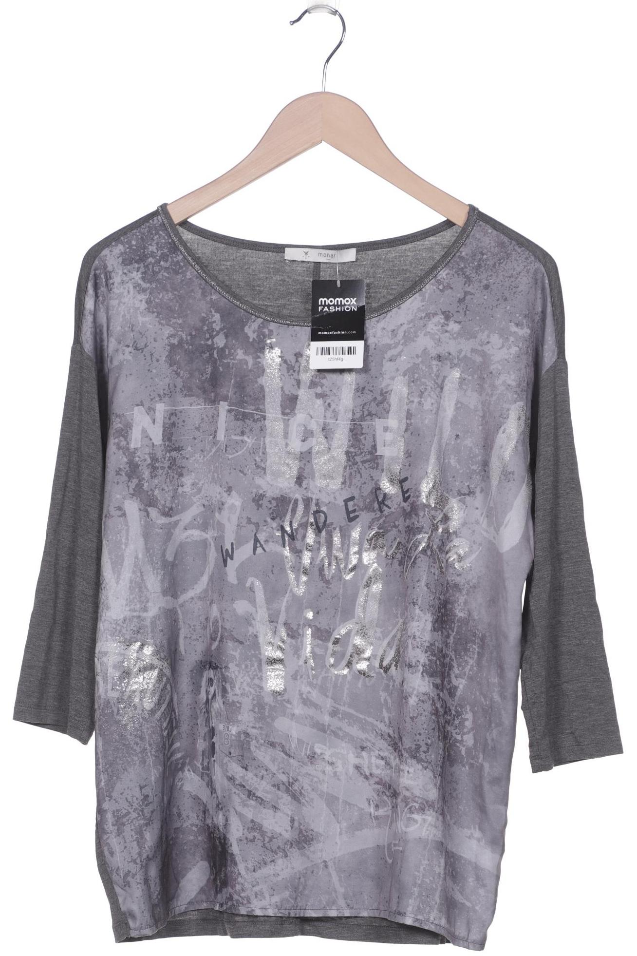 

monari Damen Langarmshirt, grau