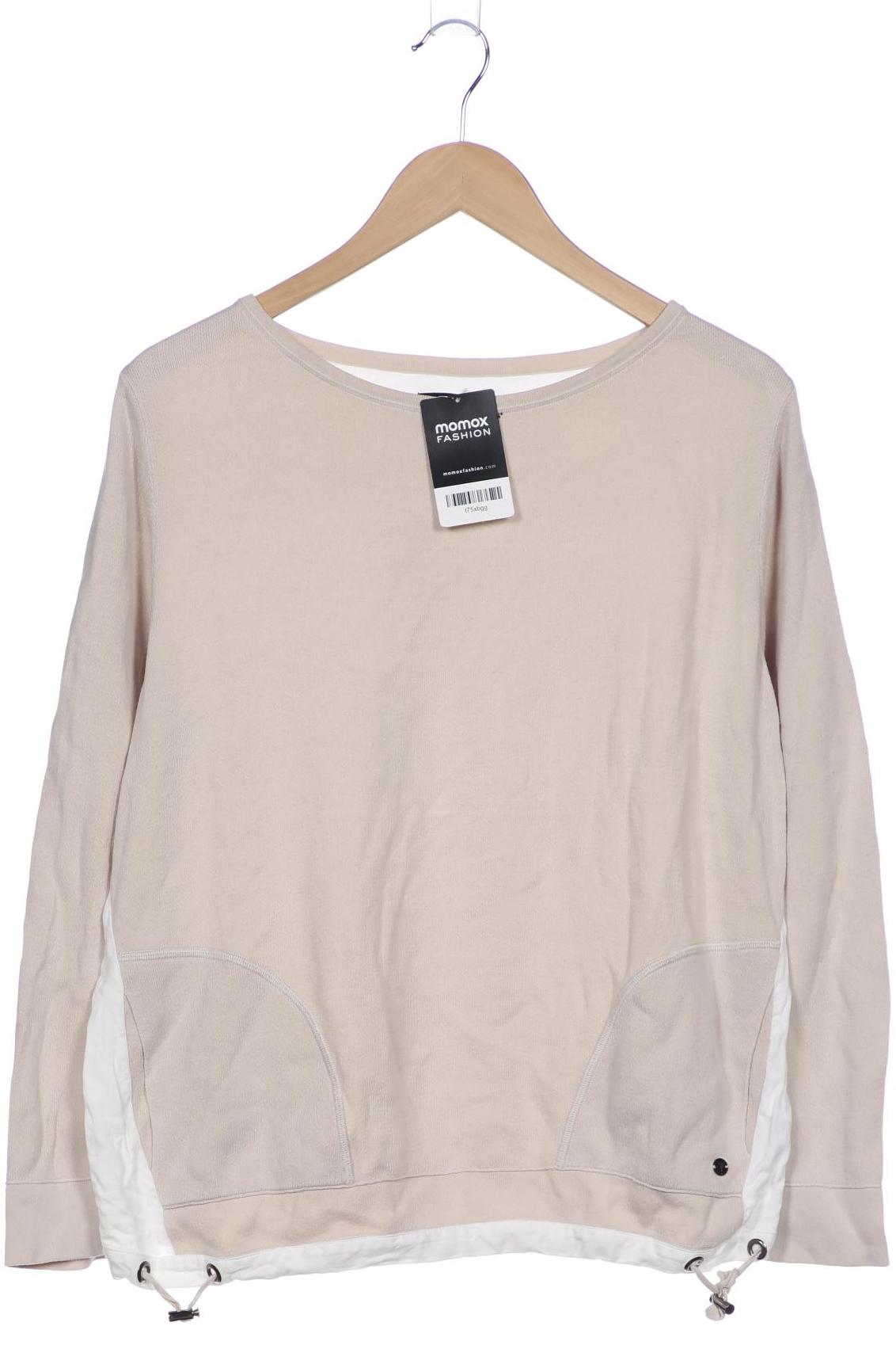 

monari Damen Langarmshirt, beige, Gr. 42