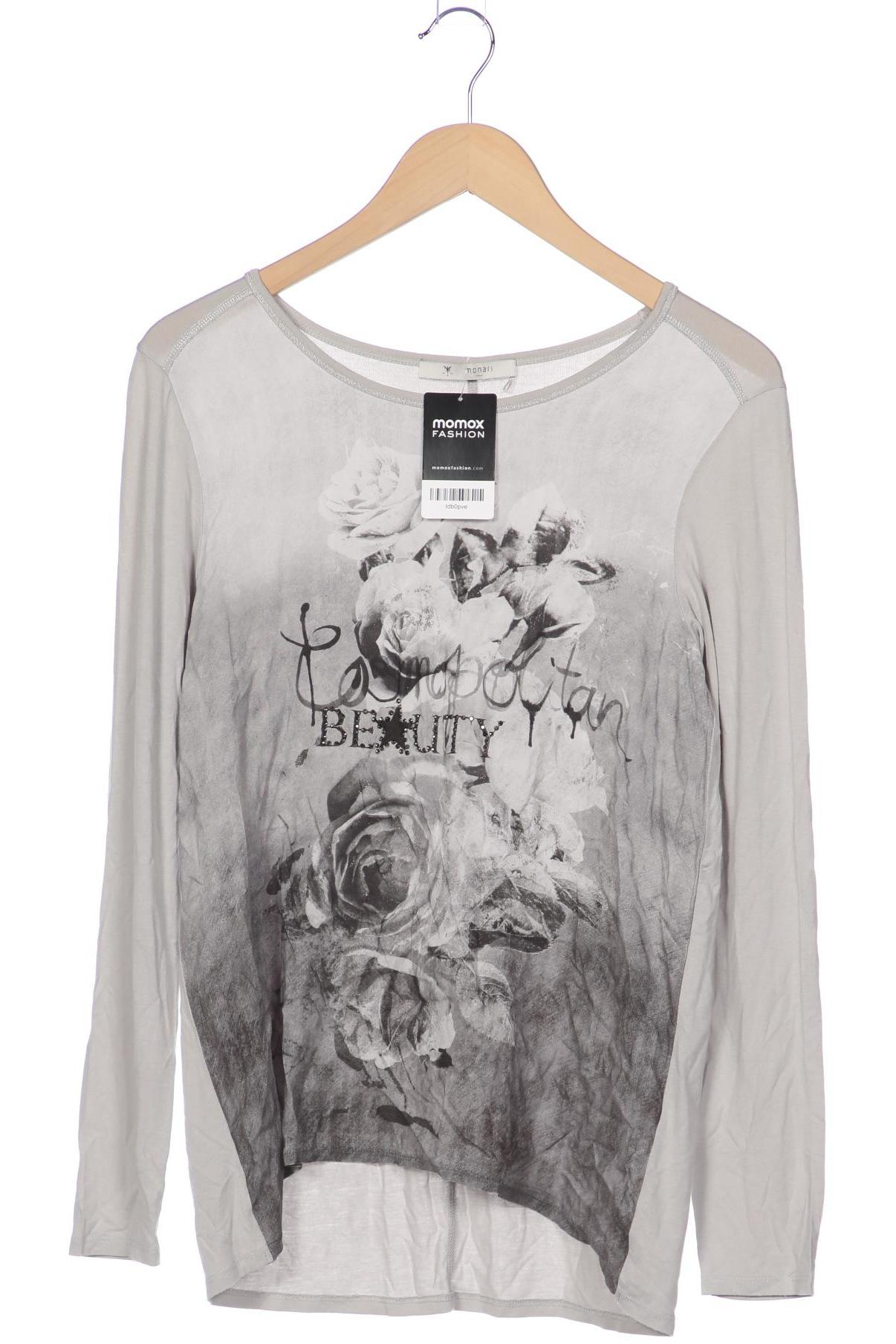 

monari Damen Langarmshirt, grau