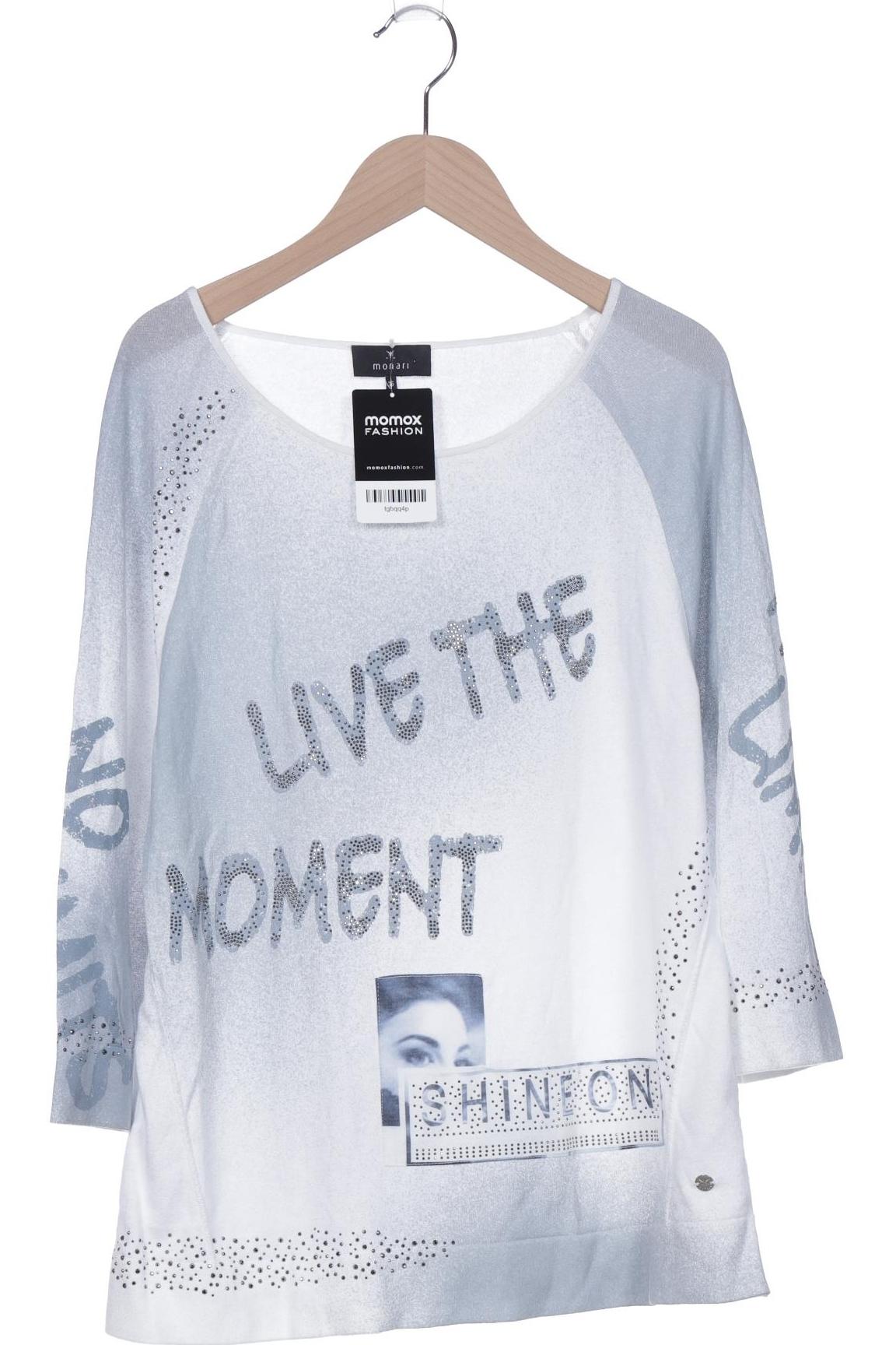 

monari Damen Langarmshirt, hellblau, Gr. 36