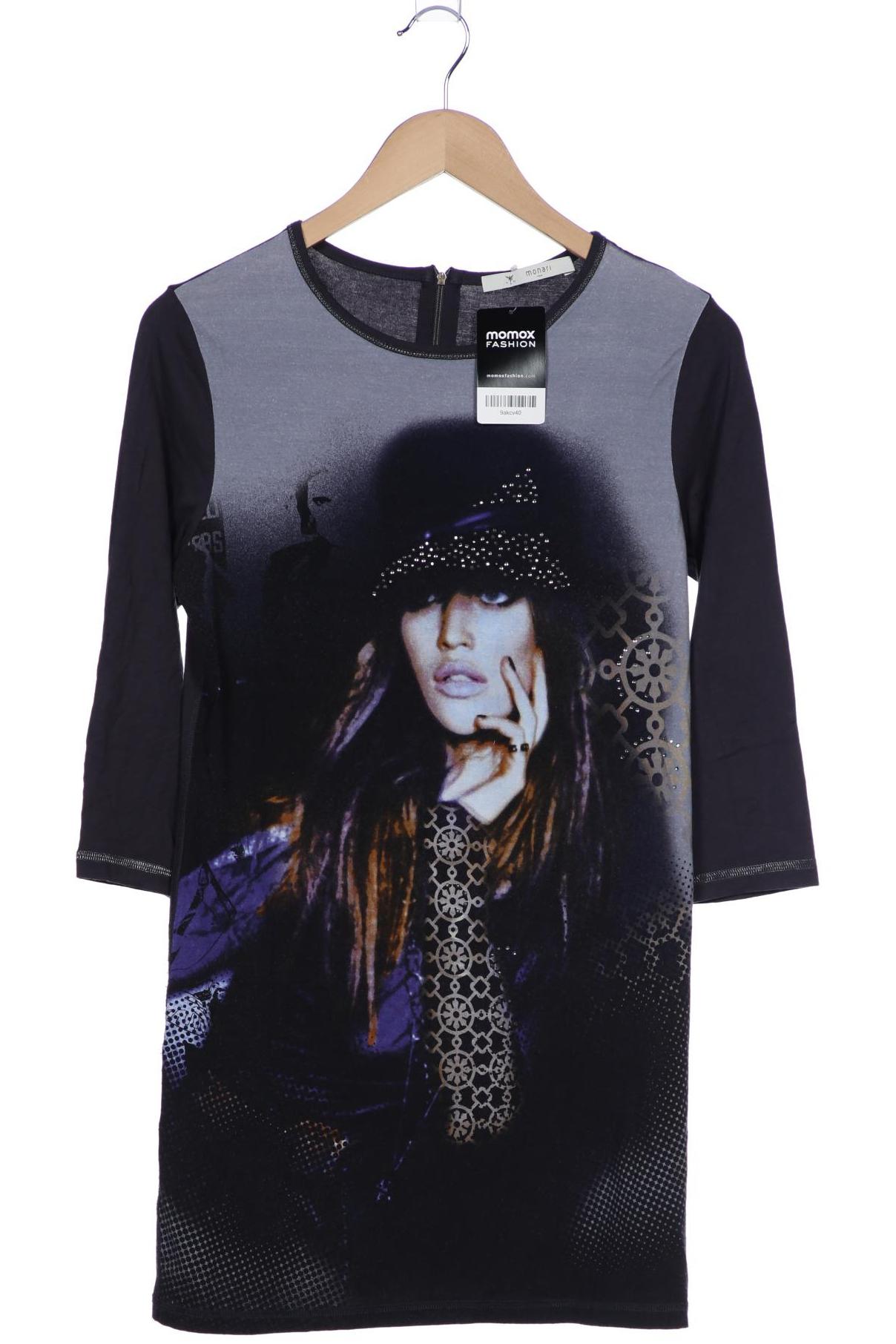 

monari Damen Langarmshirt, grau, Gr. 38