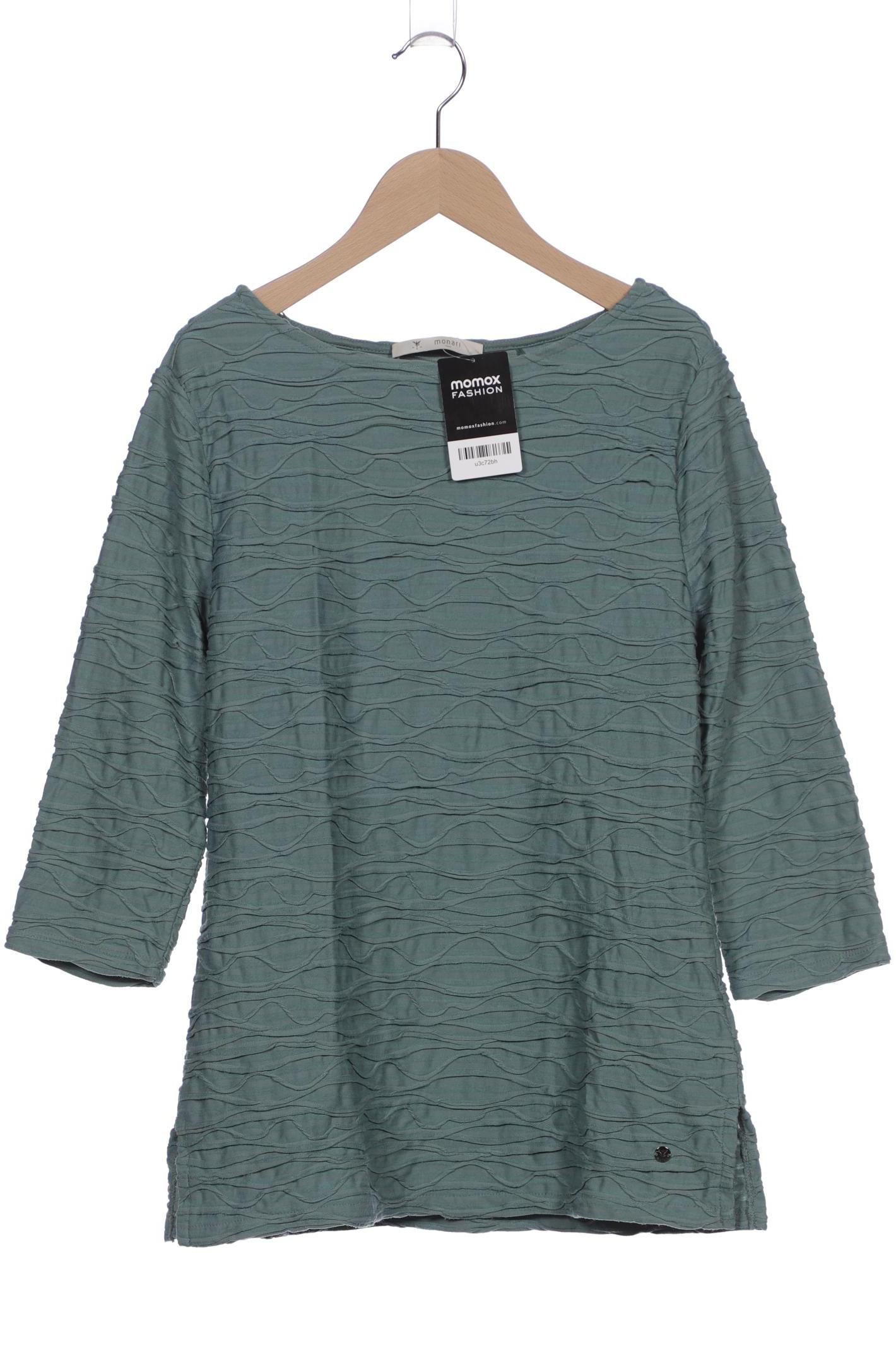 

monari Damen Langarmshirt, türkis, Gr. 40
