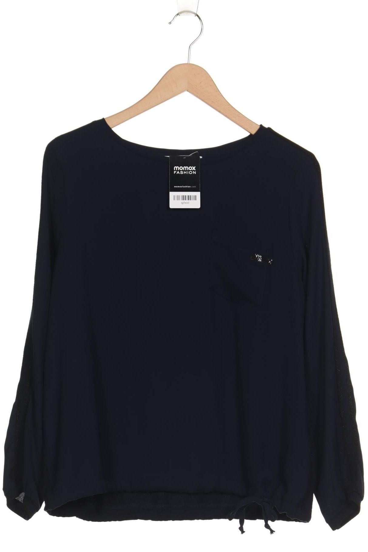 

monari Damen Langarmshirt, marineblau, Gr. 40