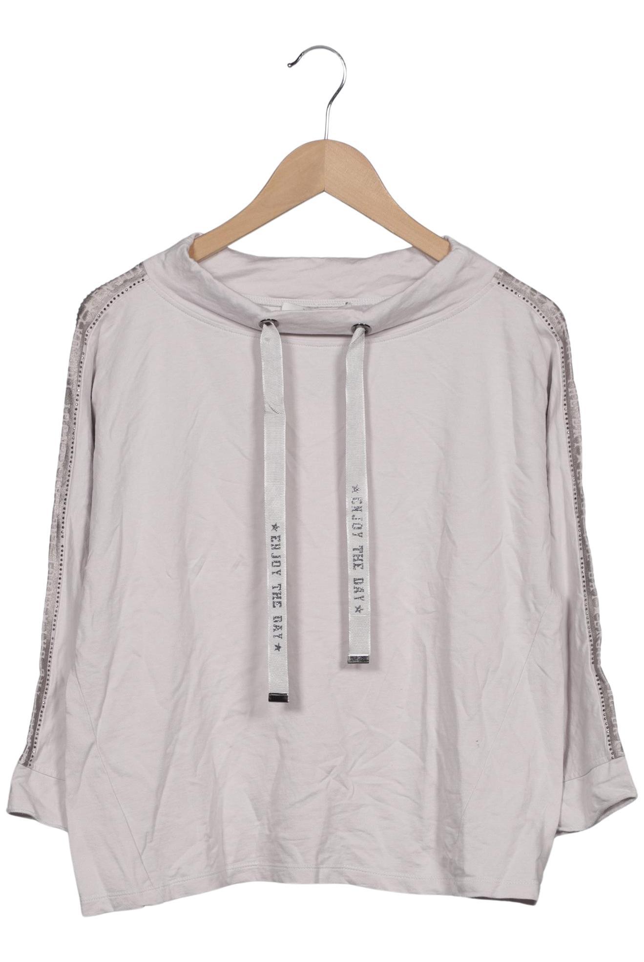 

monari Damen Langarmshirt, grau, Gr. 38