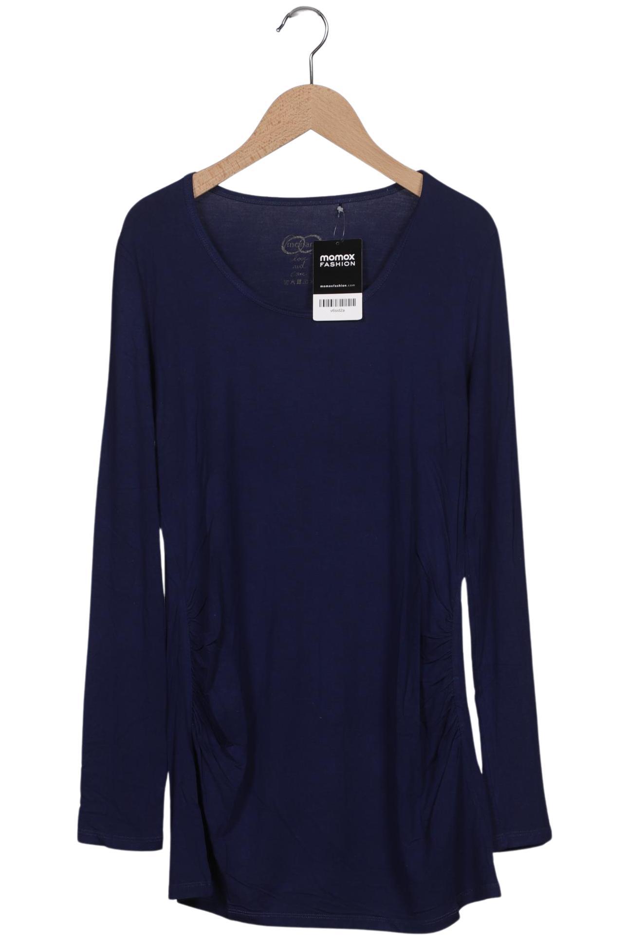 

monari Damen Langarmshirt, blau, Gr. 38