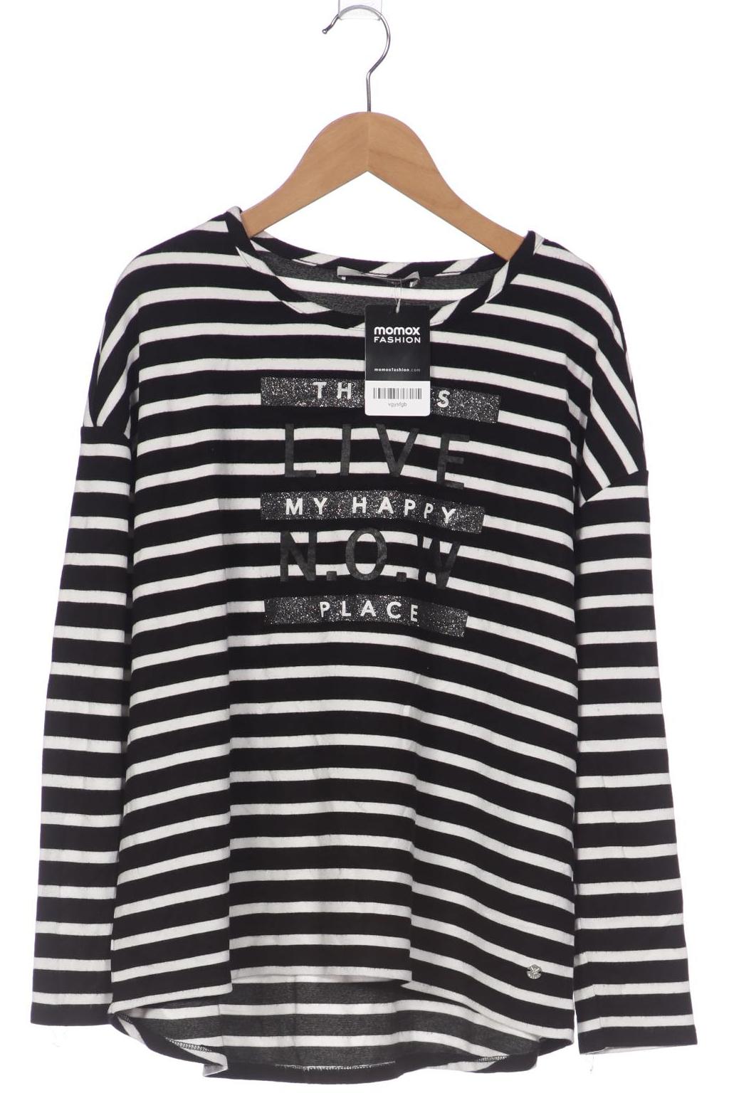

monari Damen Langarmshirt, schwarz, Gr. 38