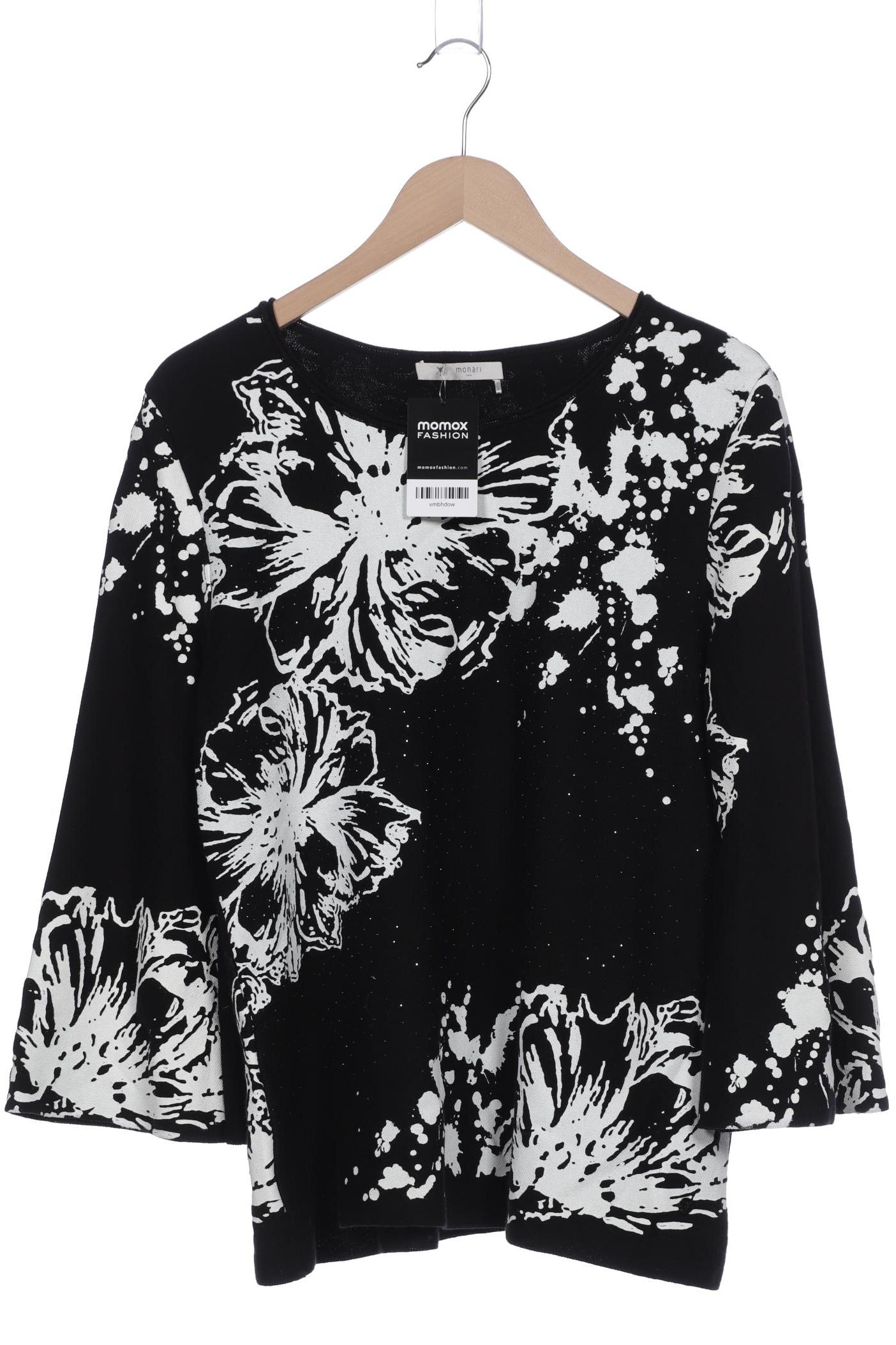 

monari Damen Langarmshirt, schwarz