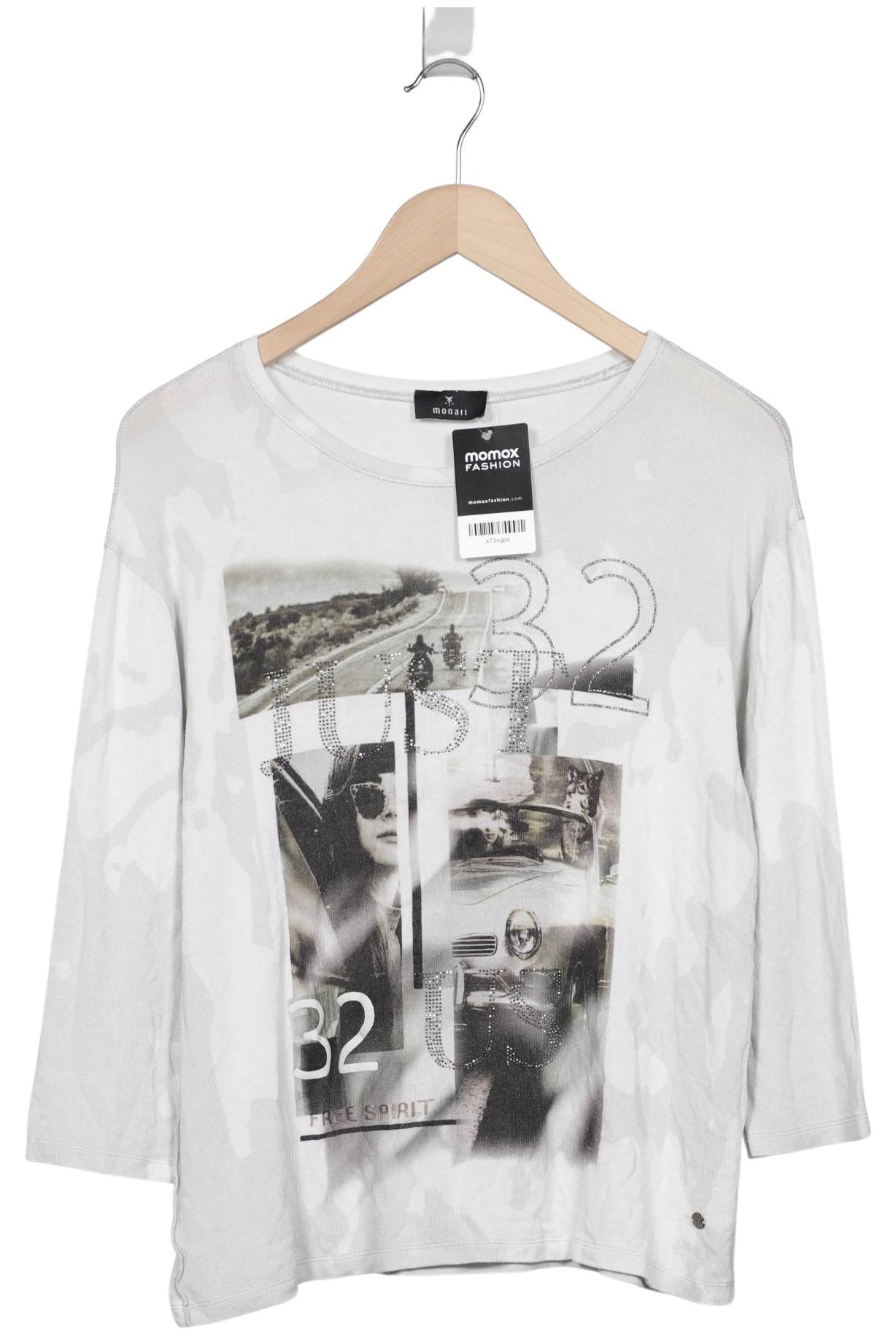 

monari Damen Langarmshirt, grün, Gr. 38