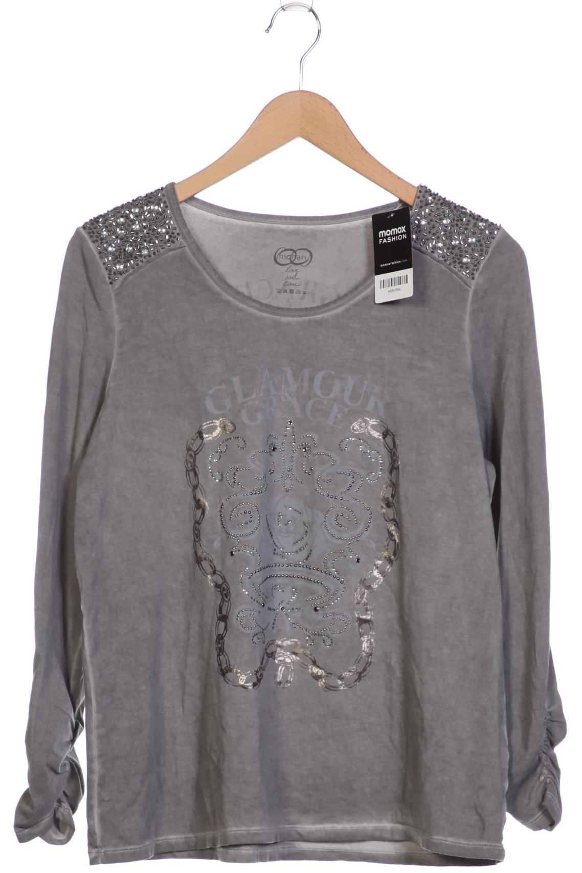 

monari Damen Langarmshirt, grau