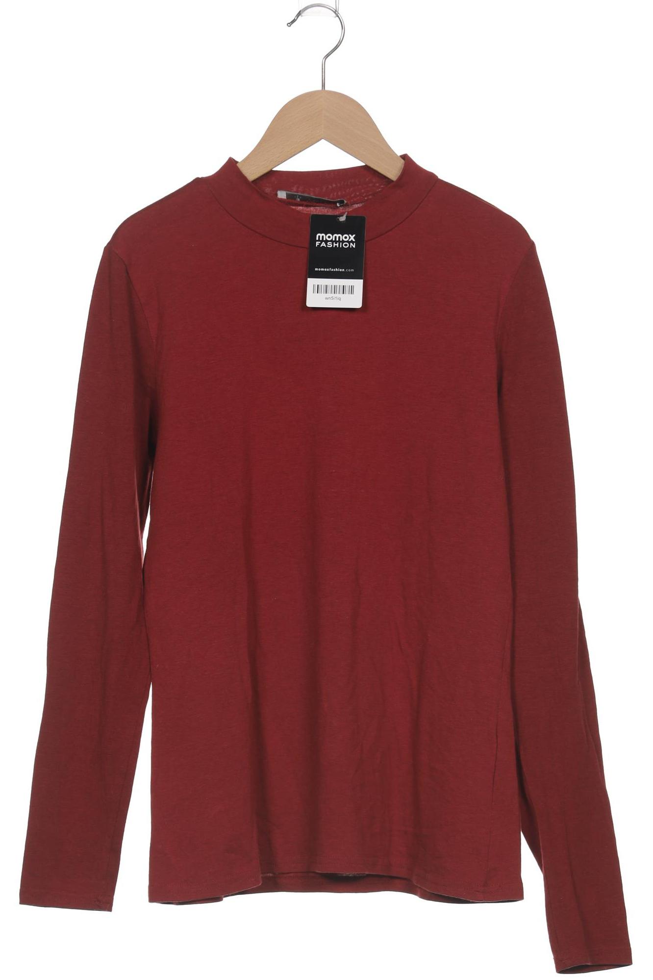

monari Damen Langarmshirt, bordeaux, Gr. 38