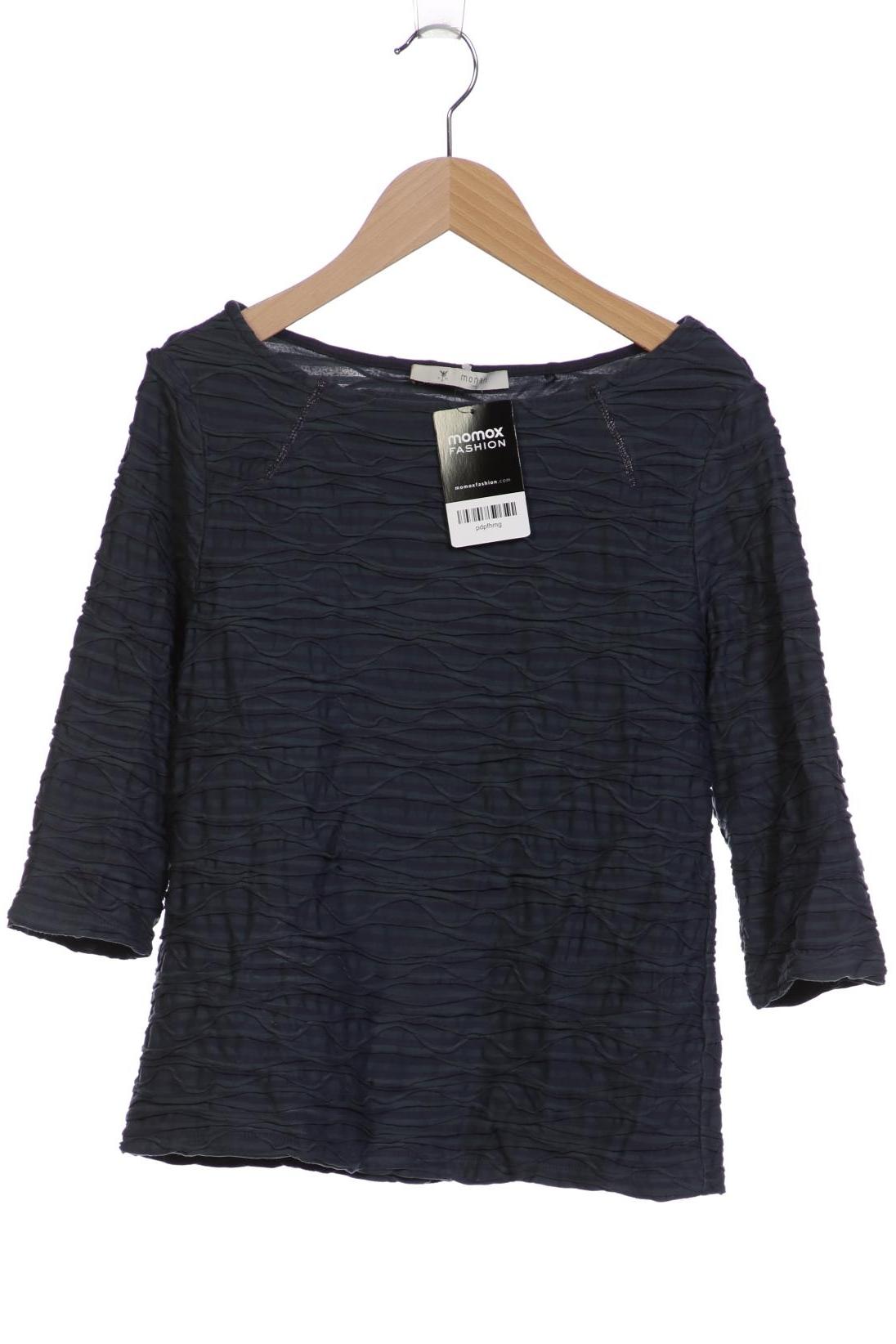 

monari Damen Langarmshirt, grau, Gr. 36