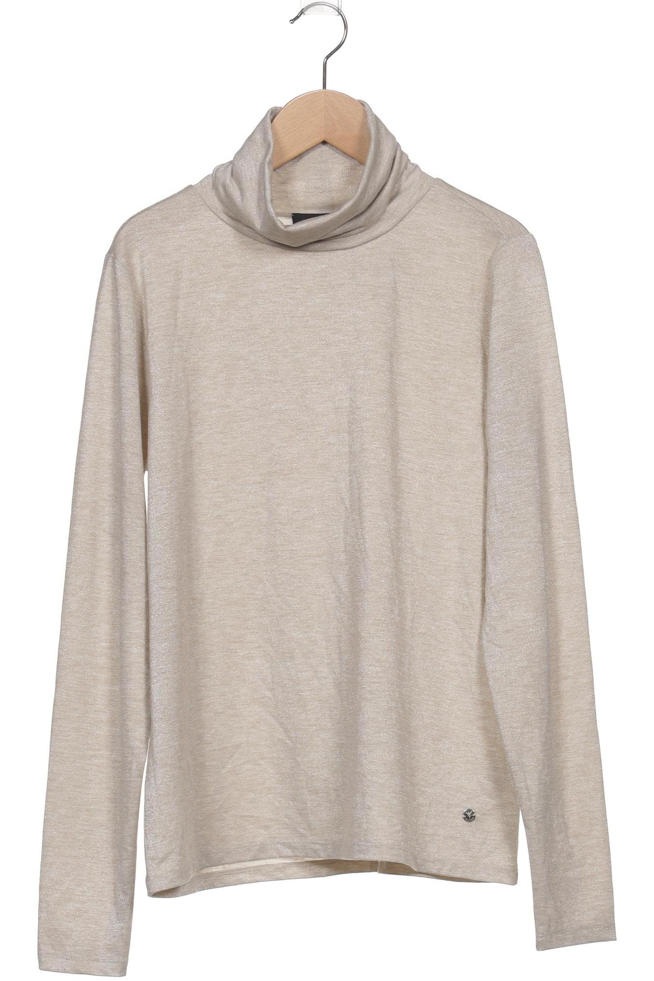 

monari Damen Langarmshirt, beige, Gr. 38
