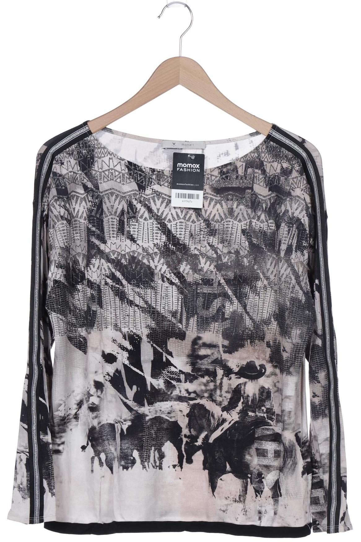 

monari Damen Langarmshirt, grau